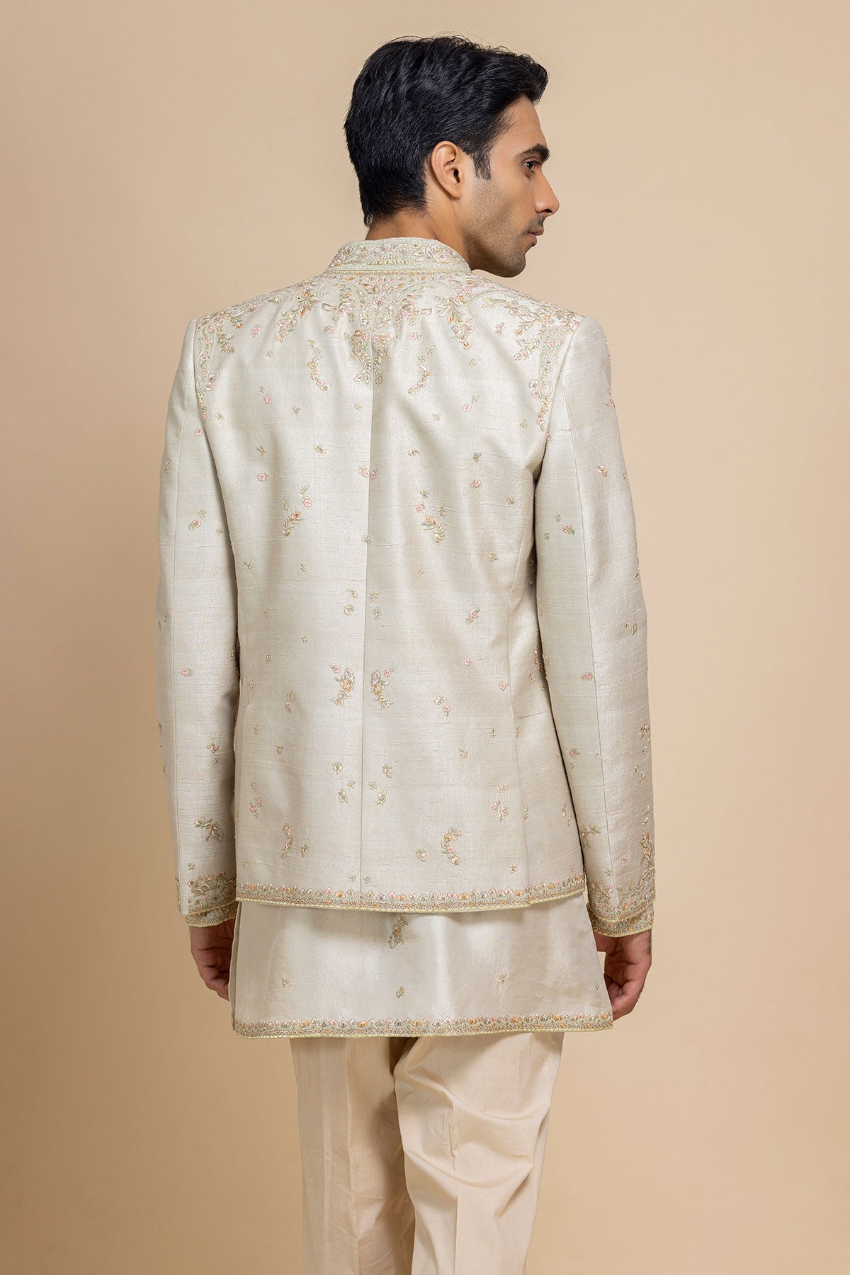 Nehrav Short Jacket Set