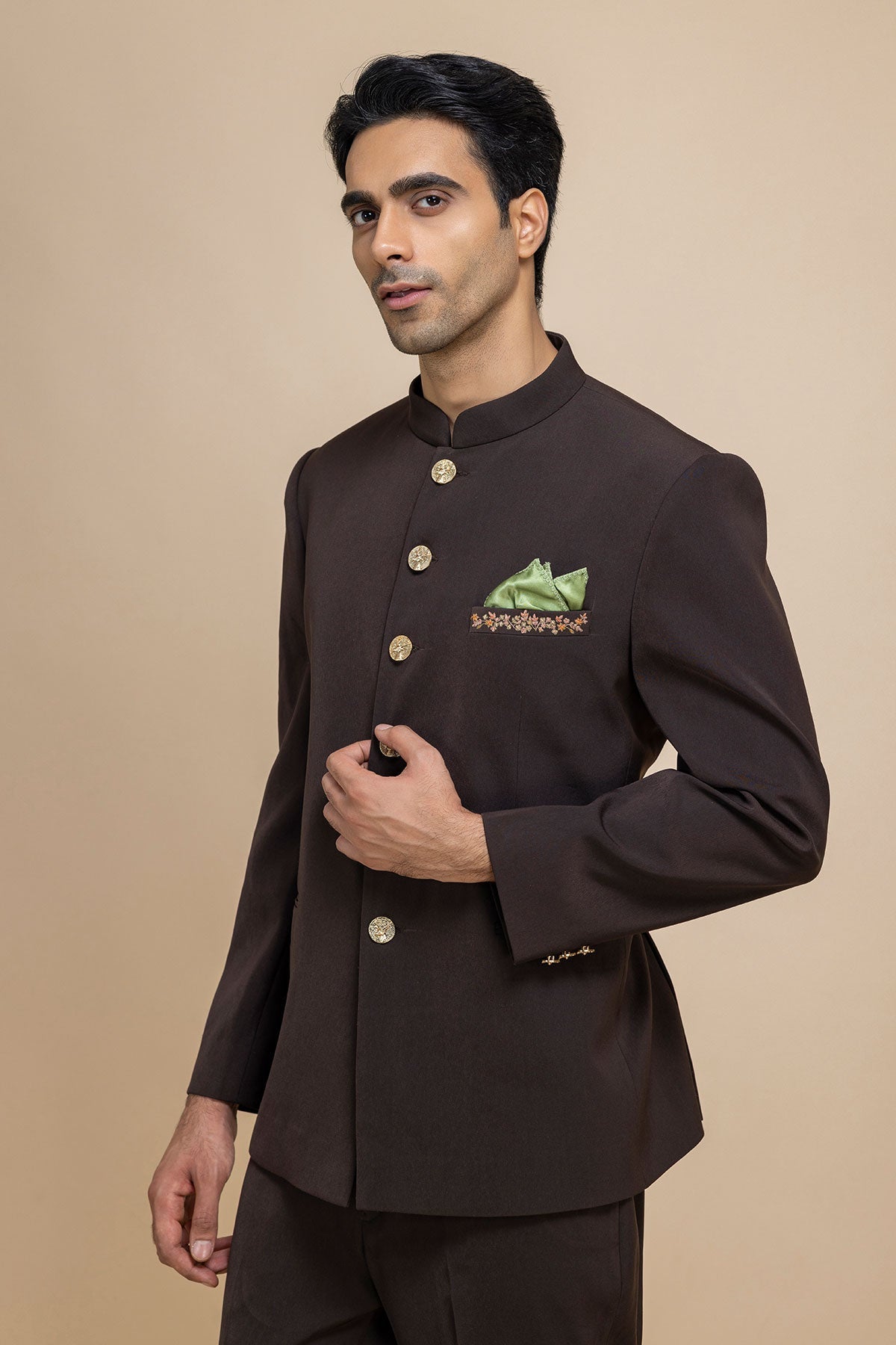 Umber Royale Bandgala