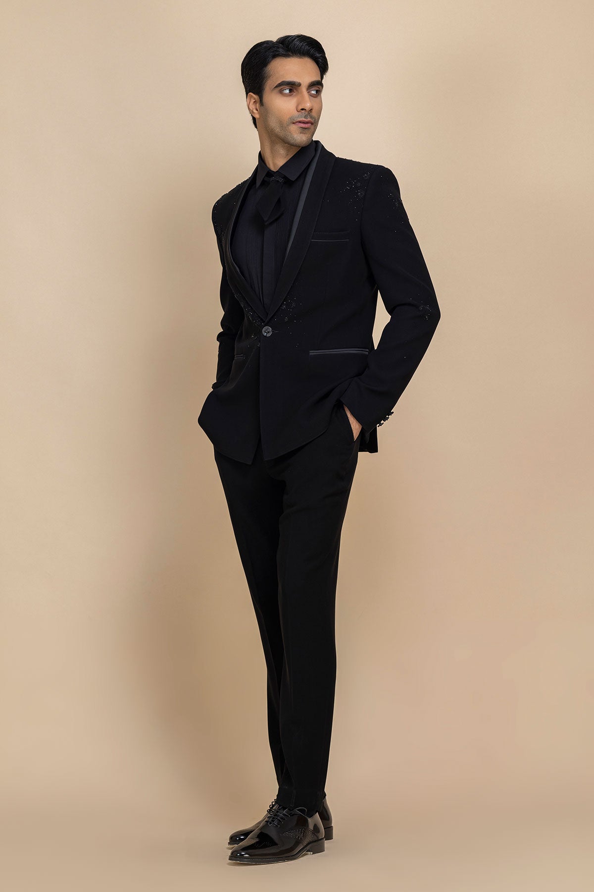 Charcoal Luxe Tuxedo