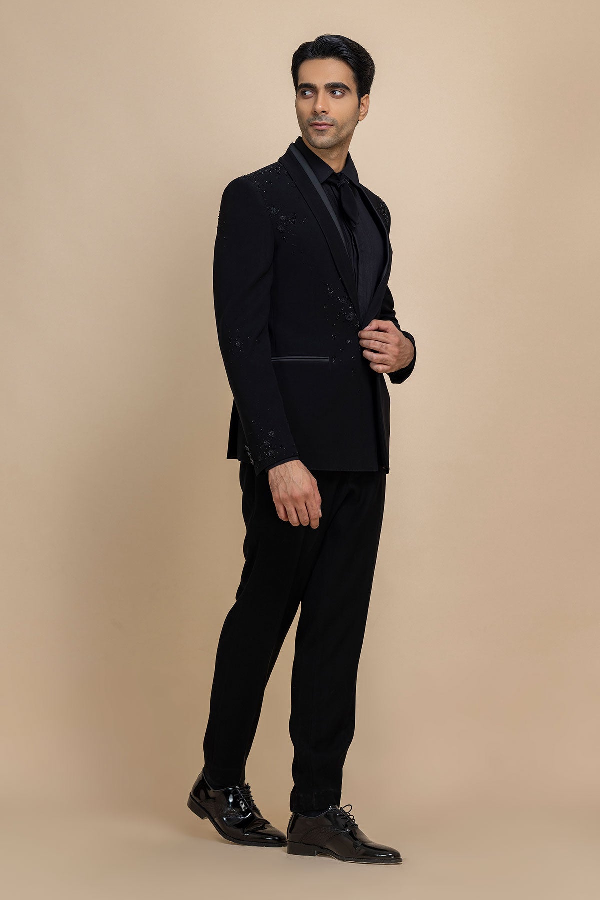 Charcoal Luxe Tuxedo