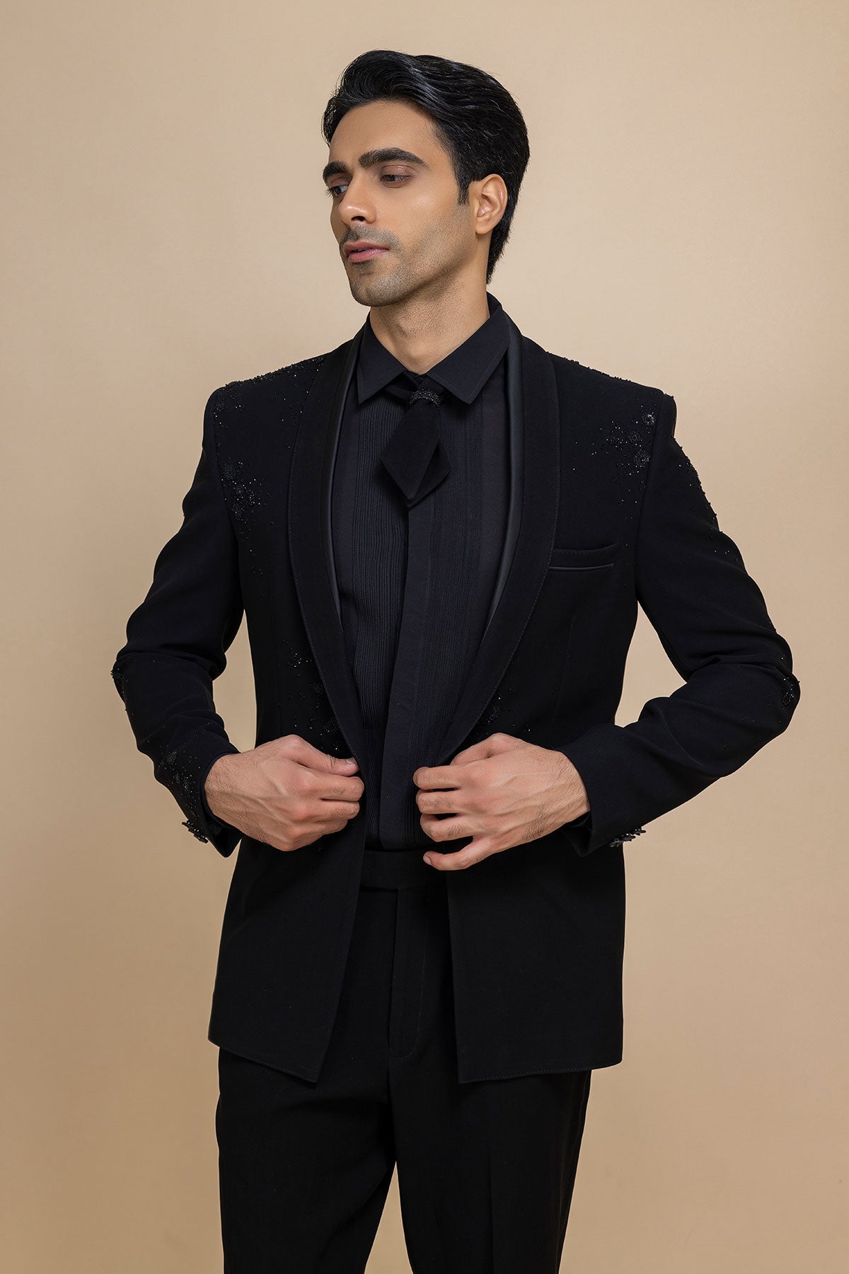 Charcoal Luxe Tuxedo