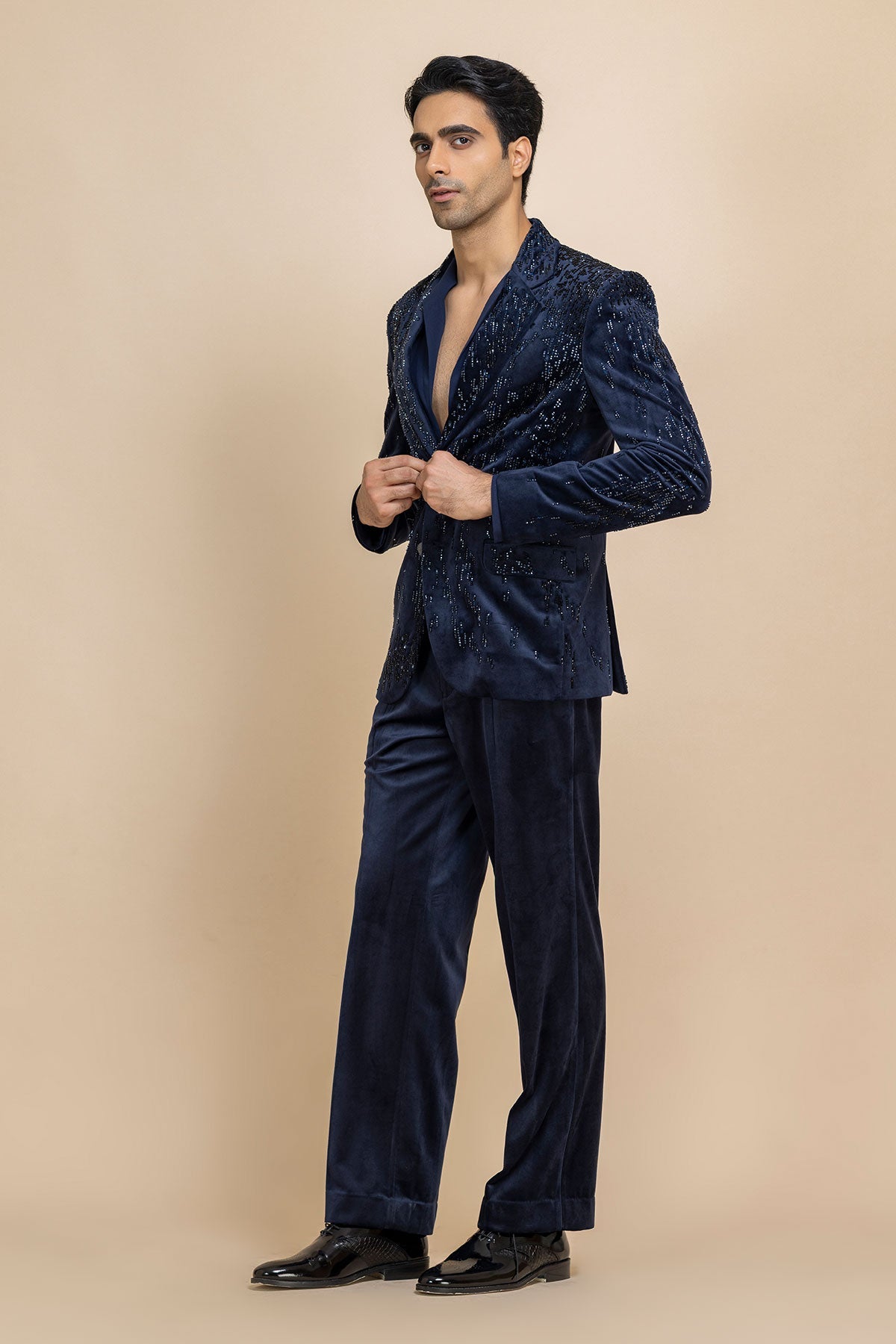 Midnight Velvet Tuxedo