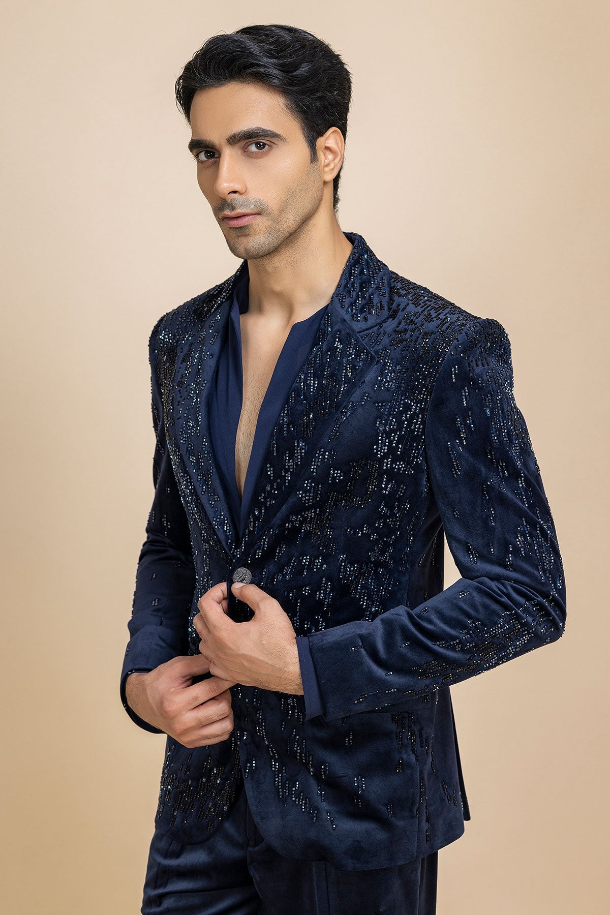 Midnight Velvet Tuxedo