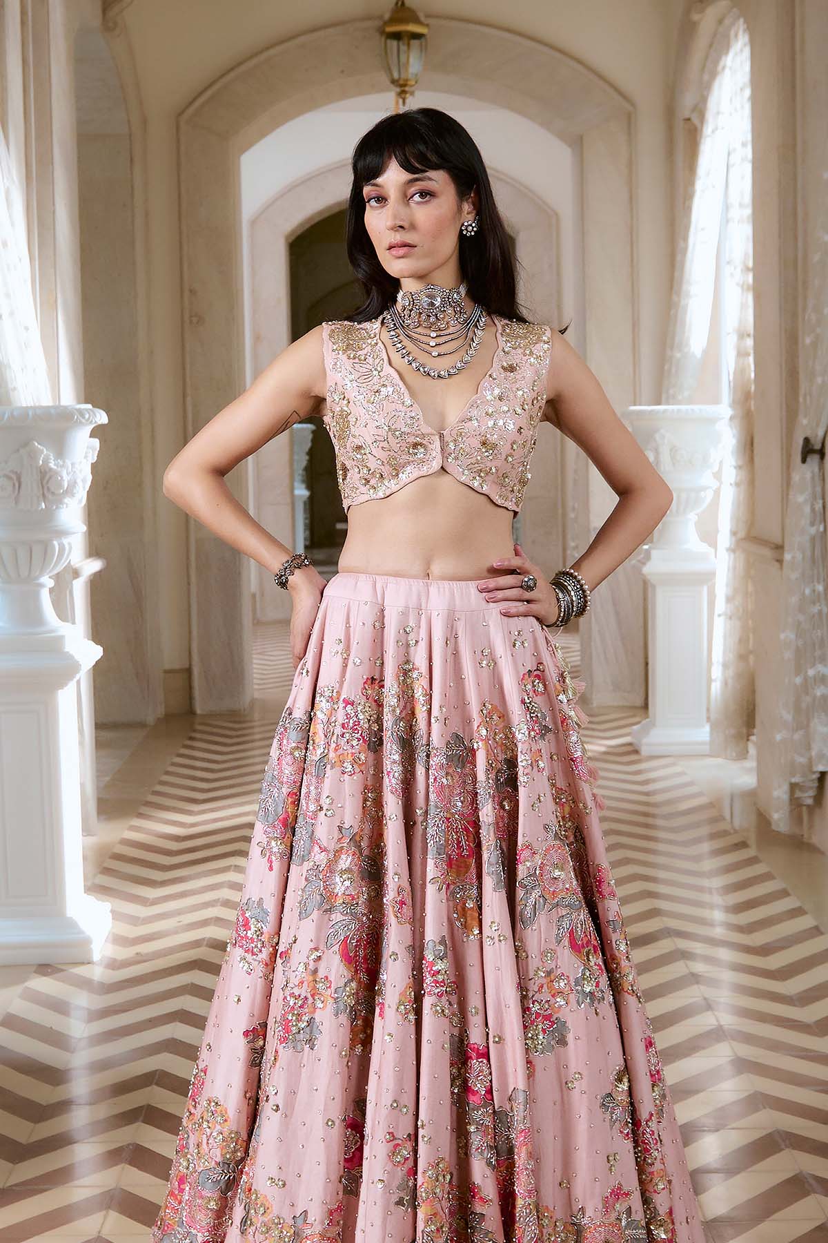 Vincenza Lehenga Set
