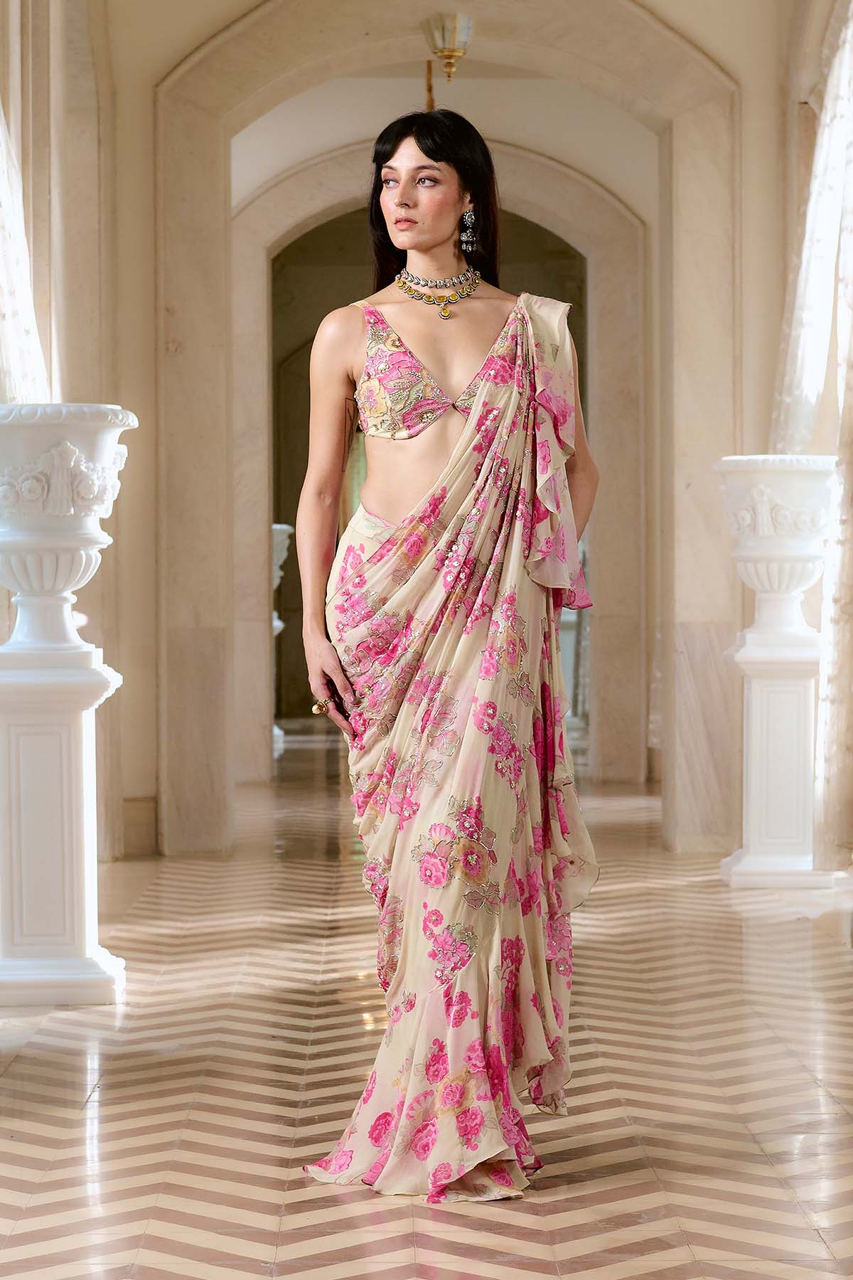 Elettra Saree Set