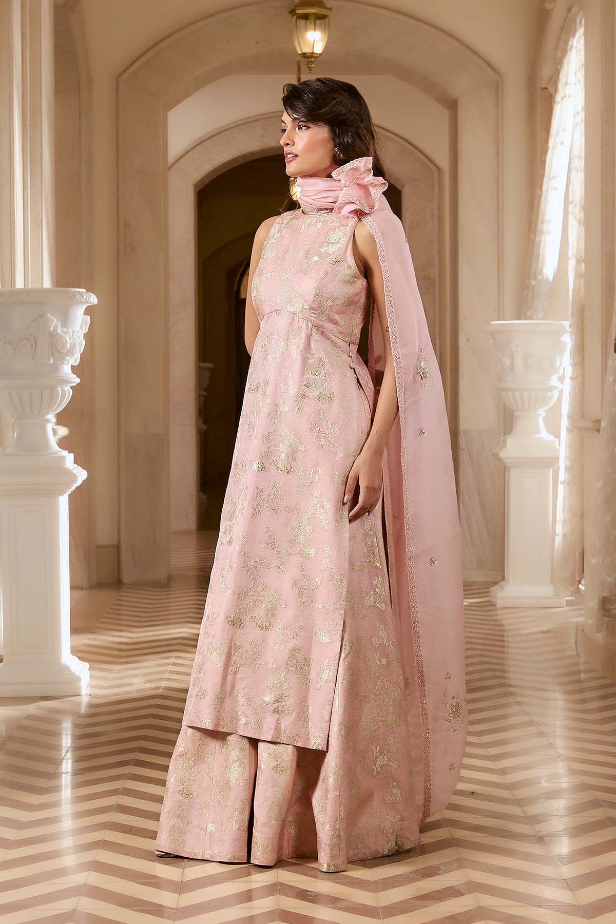 Chiara Kurta Set – Pink