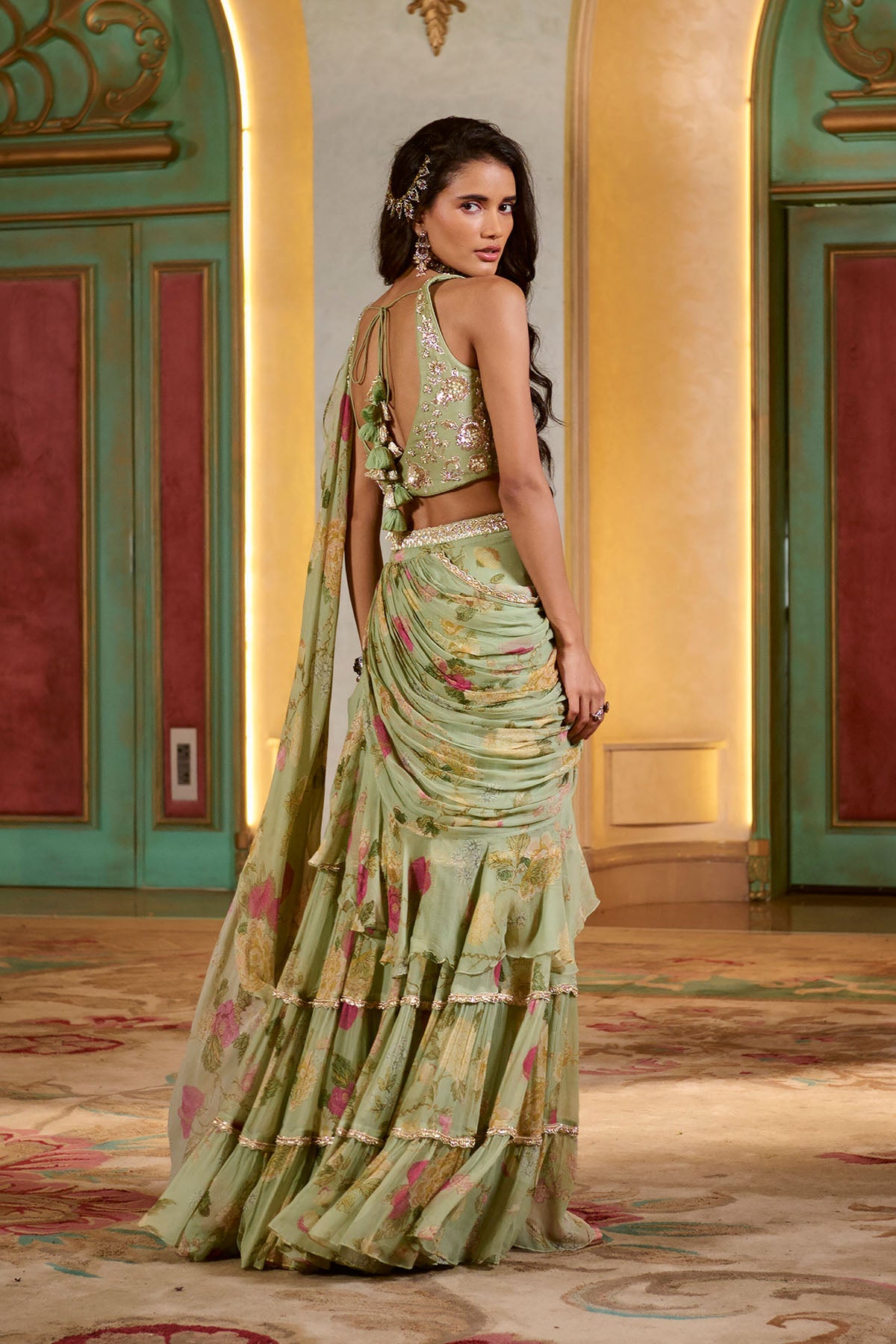 Misaki Saree Set