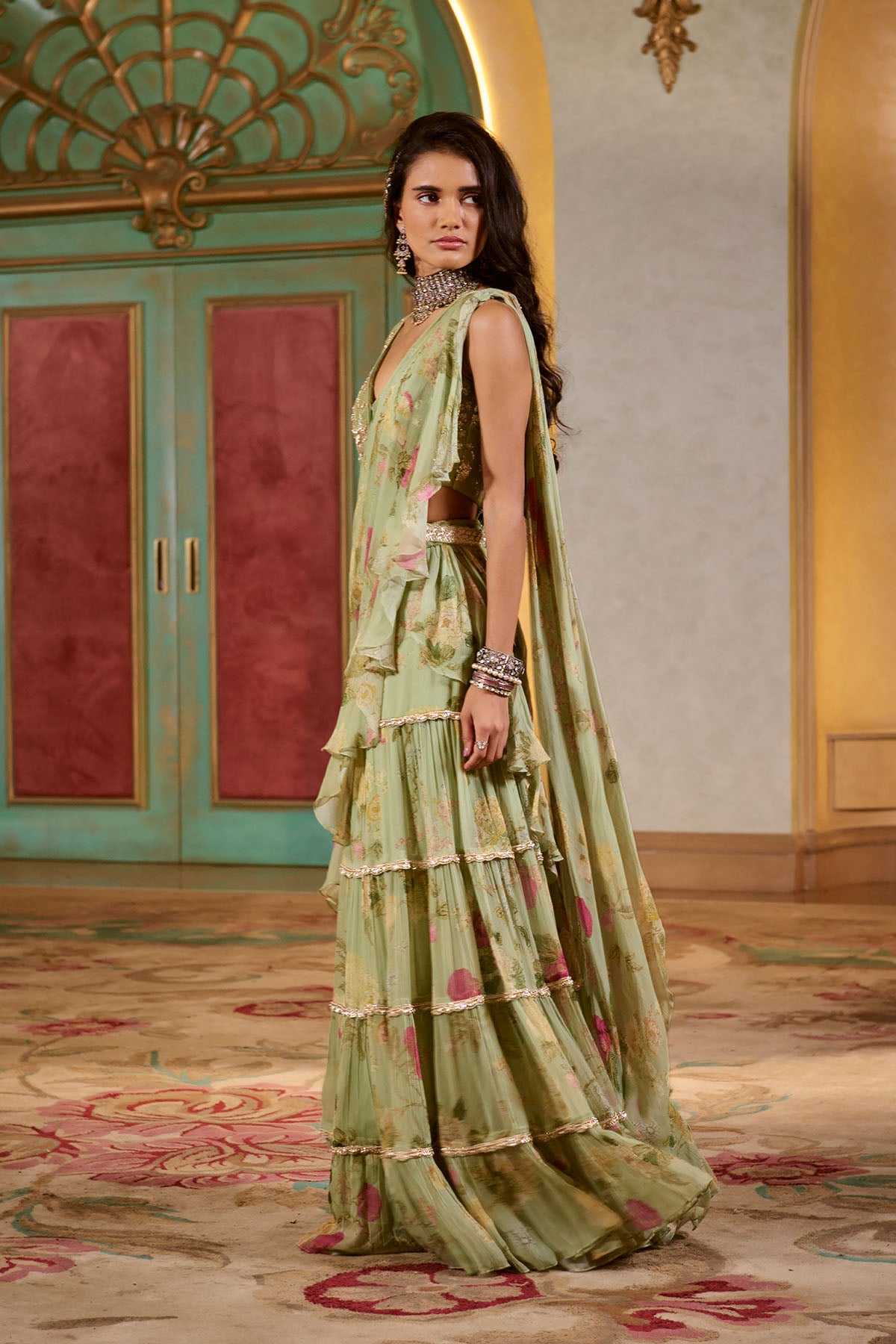 Misaki Saree Set