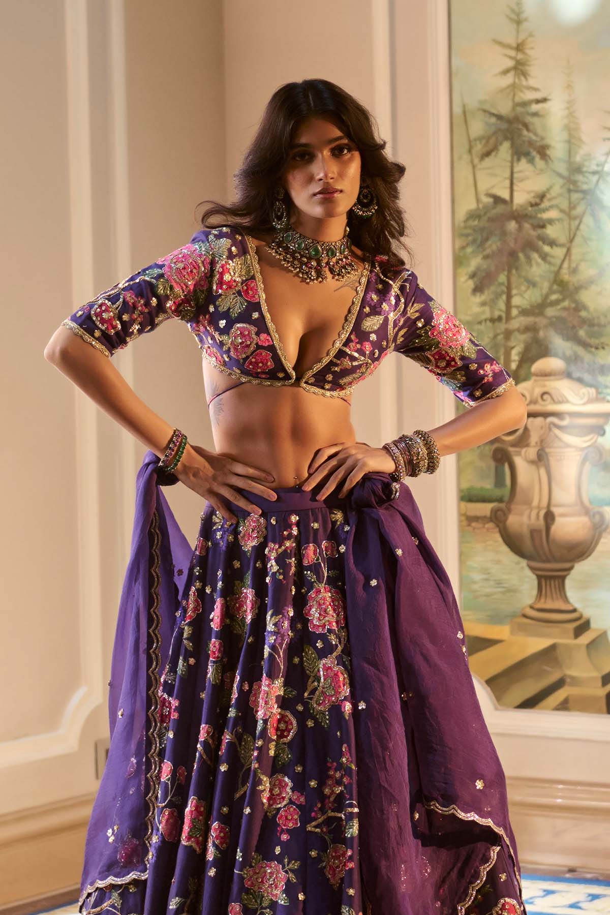 Serafina Lehenga Set