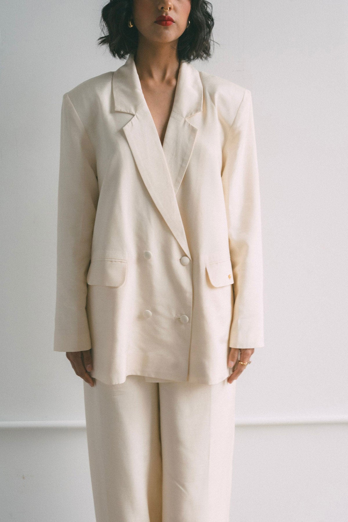 Creme Classic Blazer