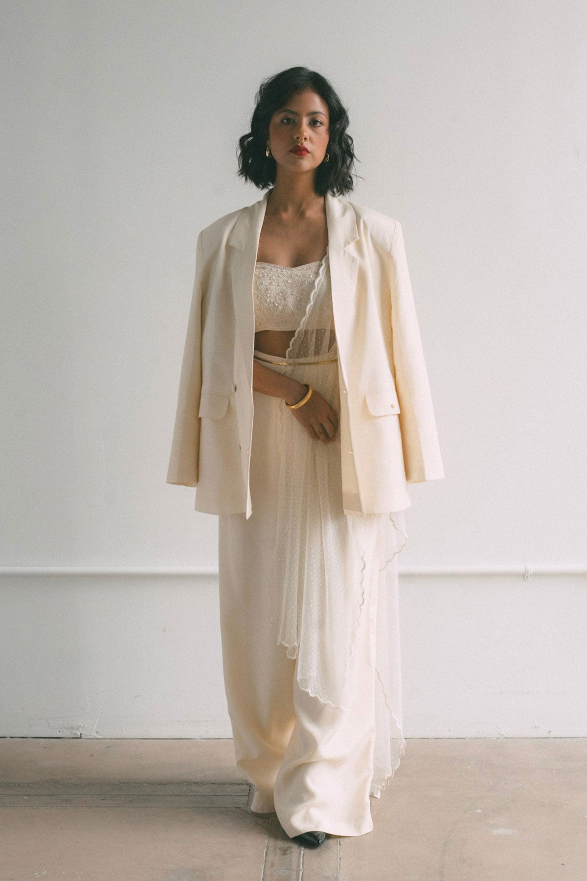 Creme Classic Blazer