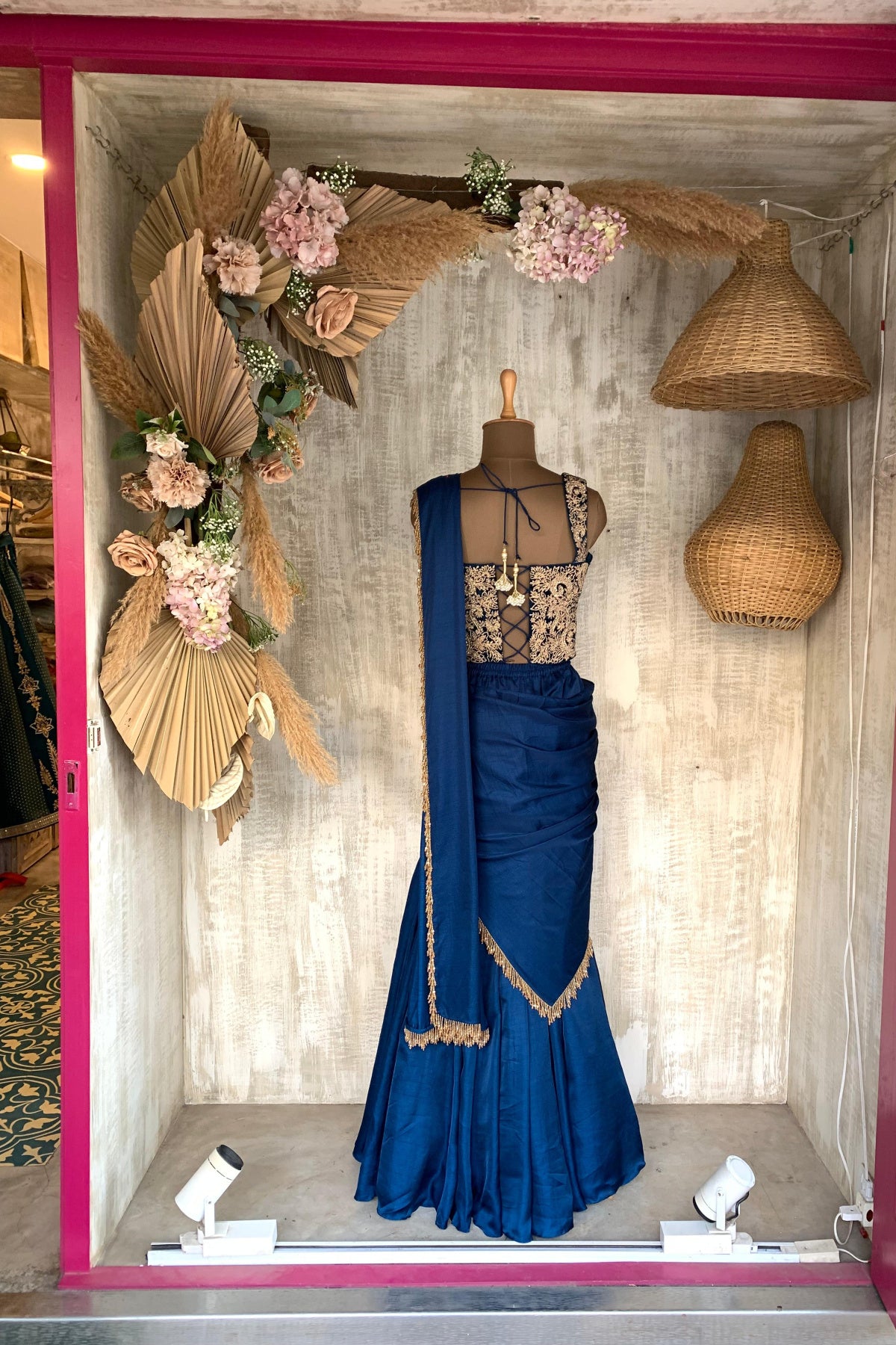 Blue Halley Lekha Saree - Ready to Ship
