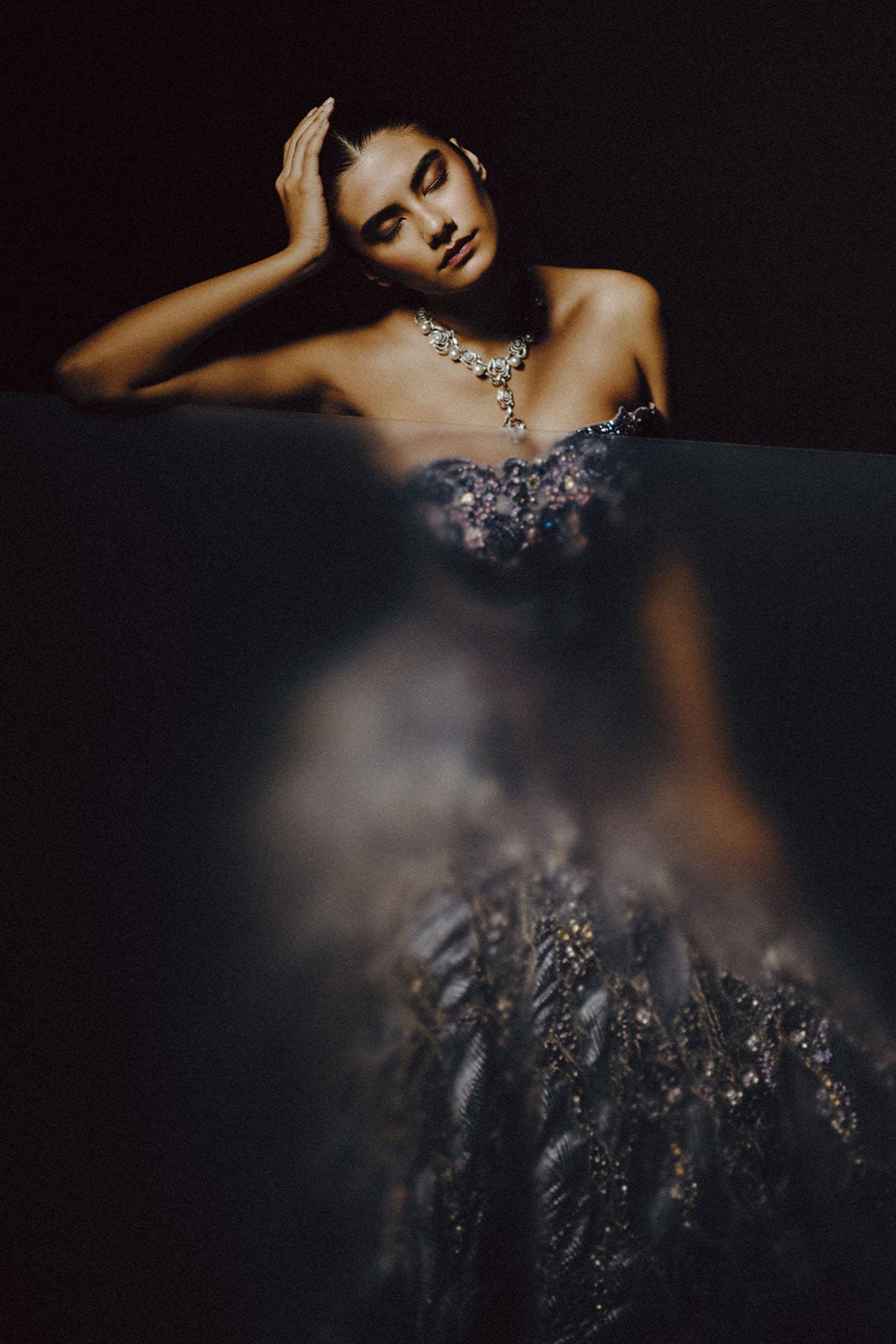 Nocturne Silverdust Ball Gown