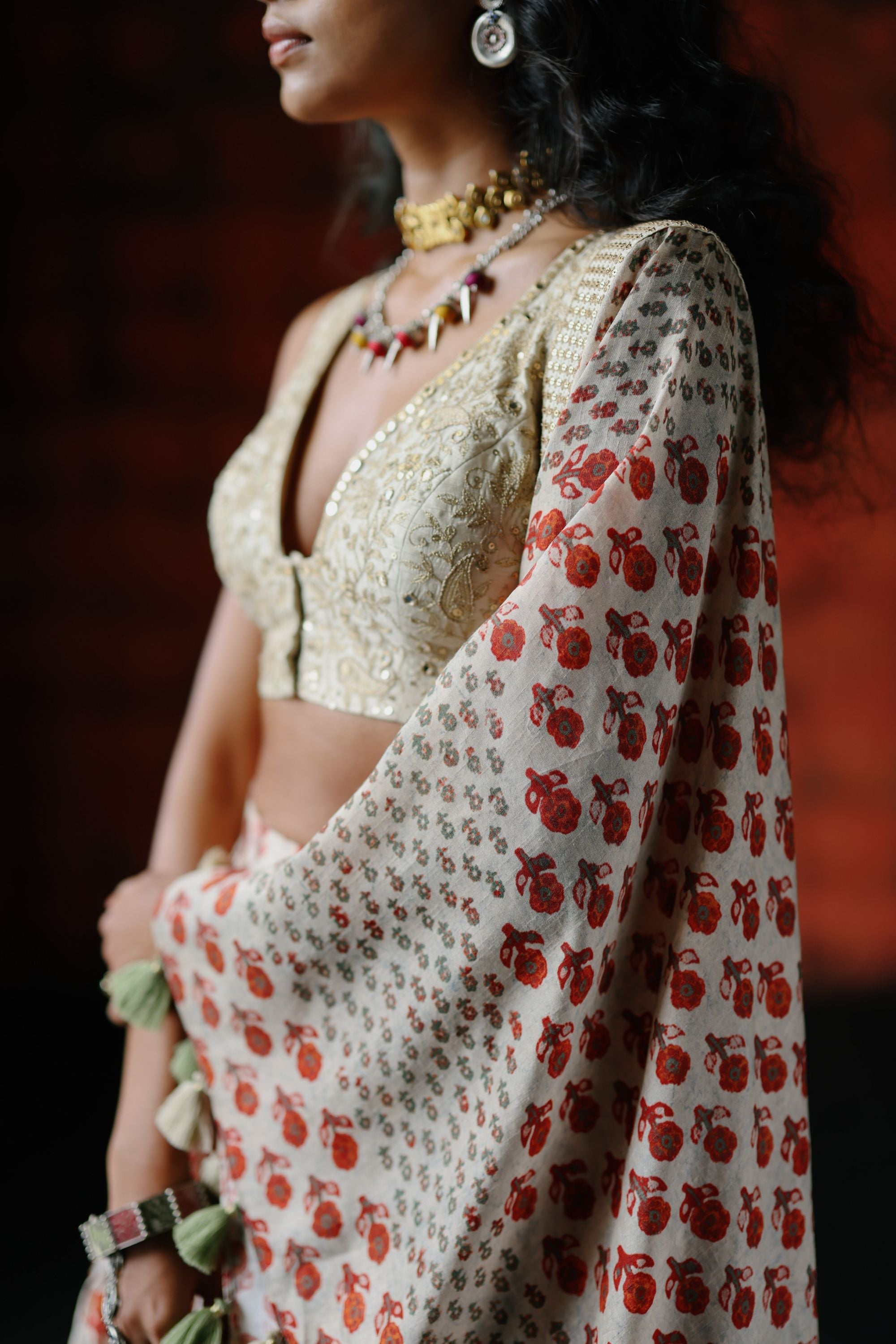 Pearl Lehenga Set