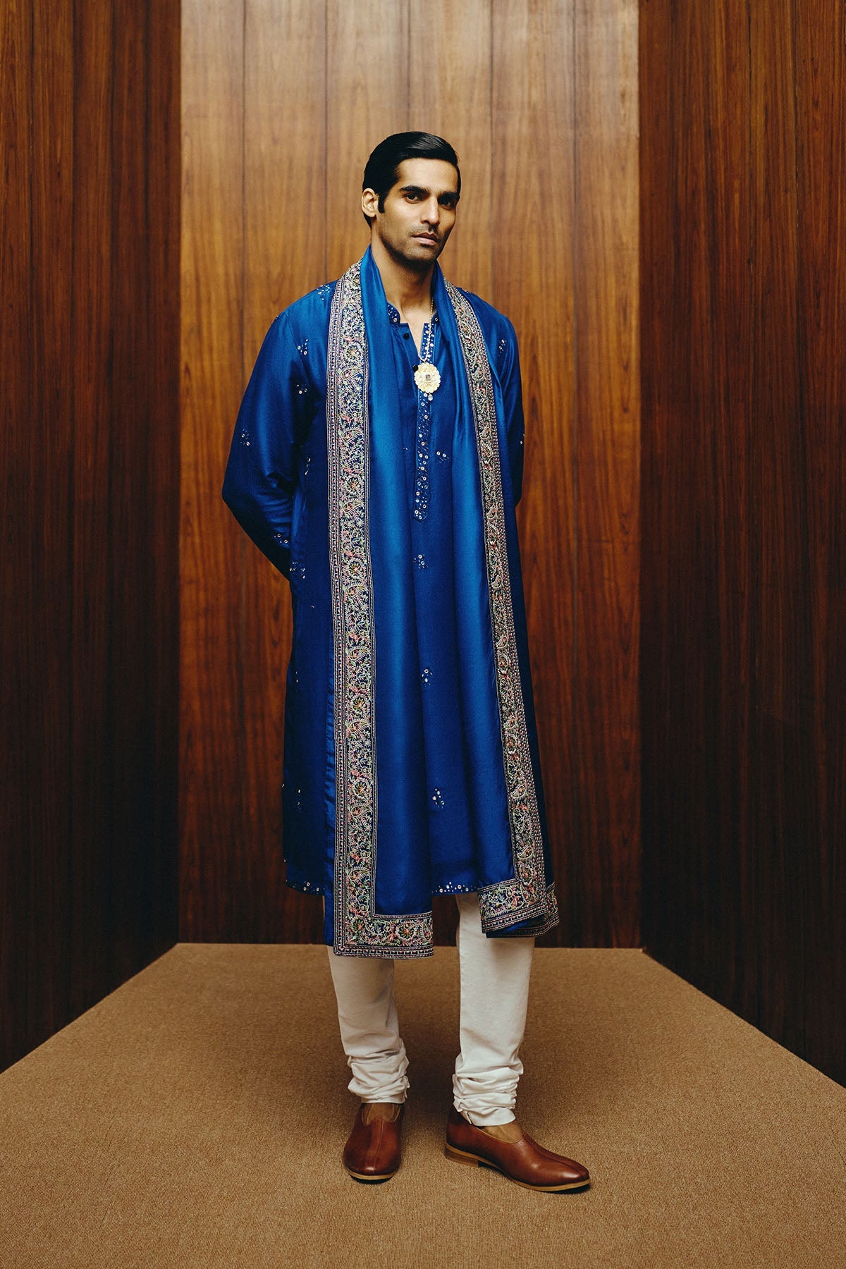 Sapphire Echo Kurta, Dupatta and Churidaar set