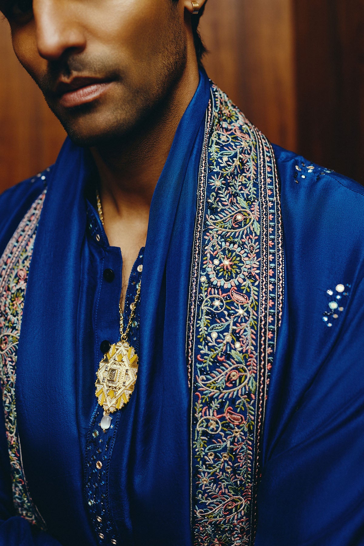 Sapphire Echo Kurta, Dupatta and Churidaar set