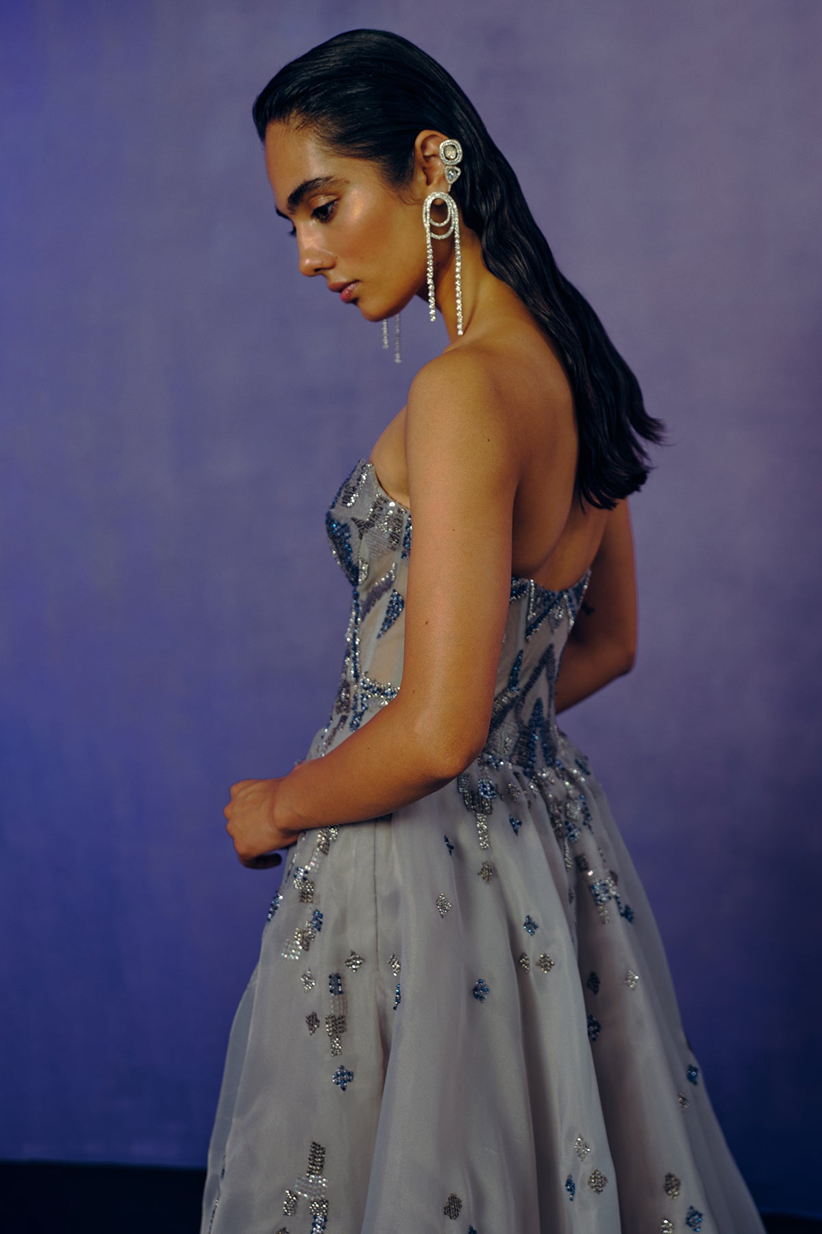 Smoked Stardust Ball Gown