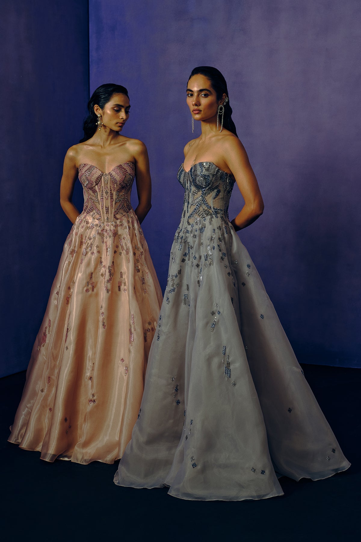 Smoked Stardust Ball Gown