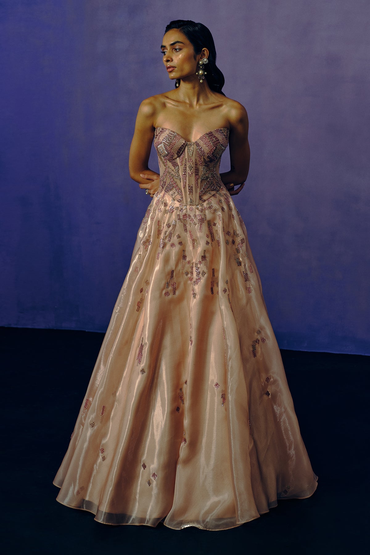 Sunlit Bloom Ball Gown