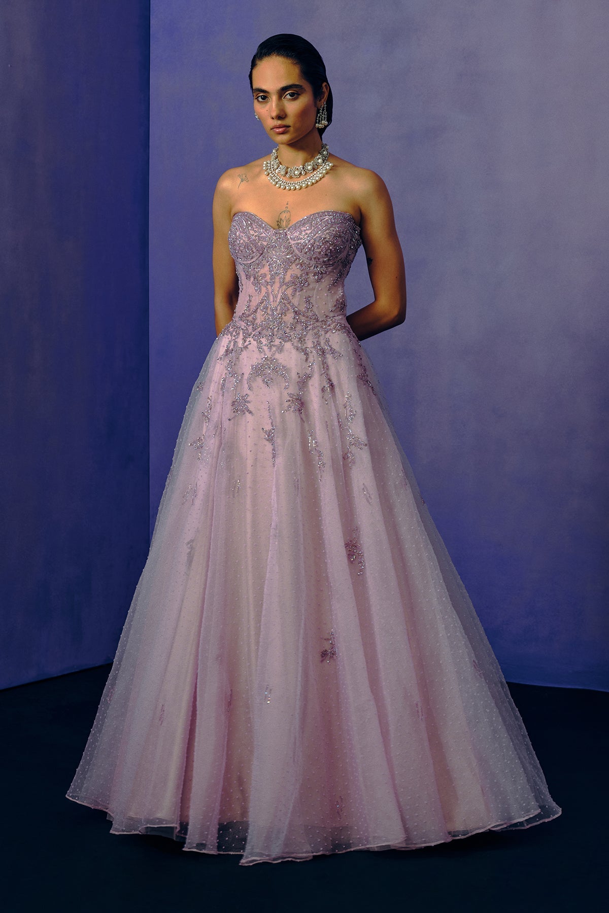 Orchid Ã‰lan Ball Gown