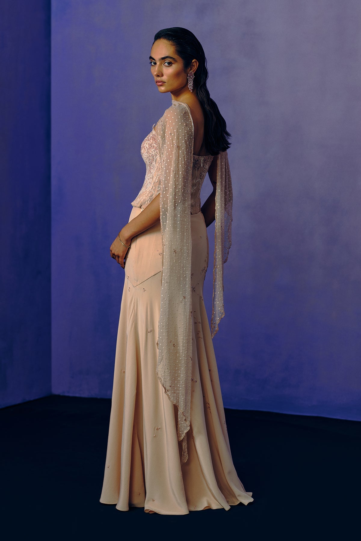 Blush Reverie Bridesmaid Lehenga