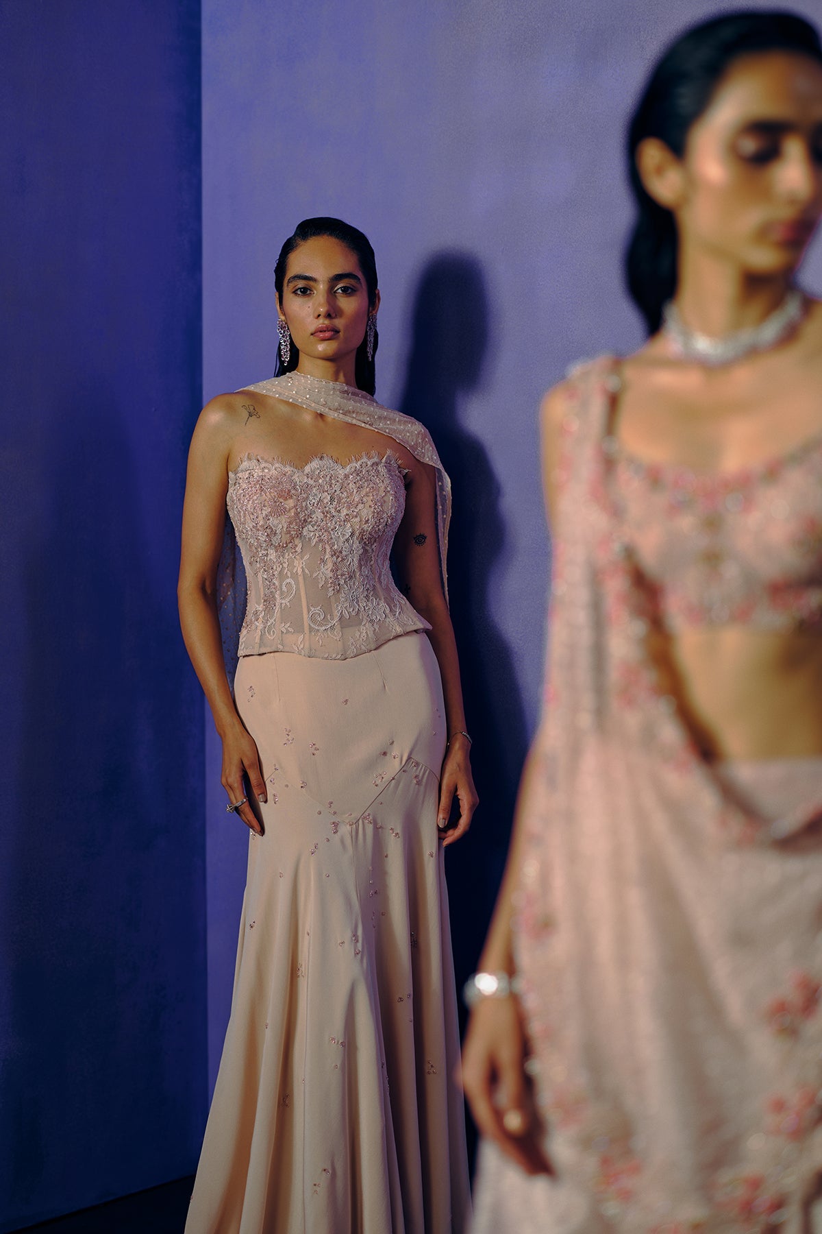 Blush Reverie Bridesmaid Lehenga