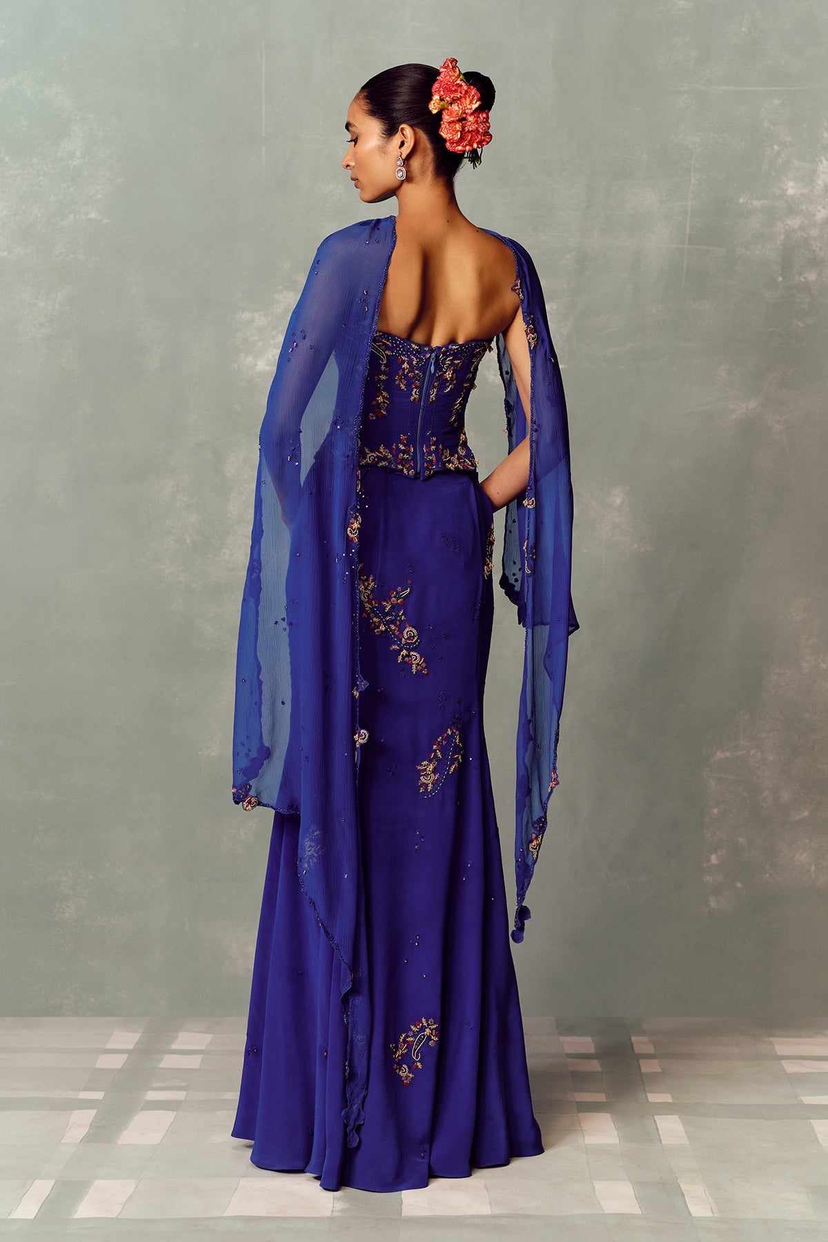 Azure Muse CORSET AND SKIRT SET