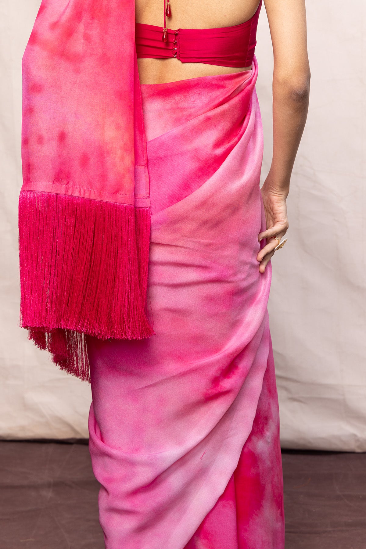 Multicolour Chiffon Digital Print Saree