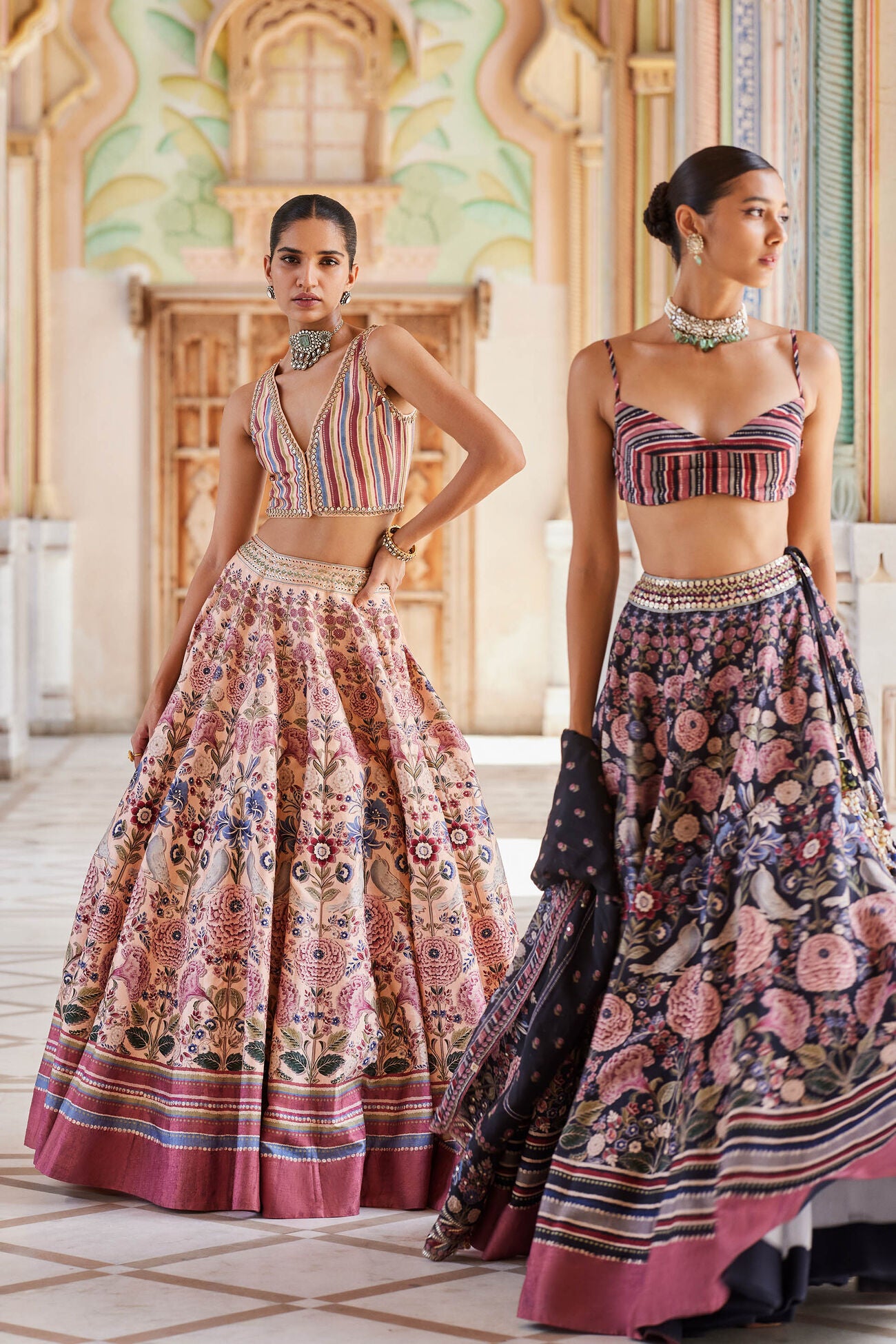 SHIMAZ LEHENGA - BLACK
