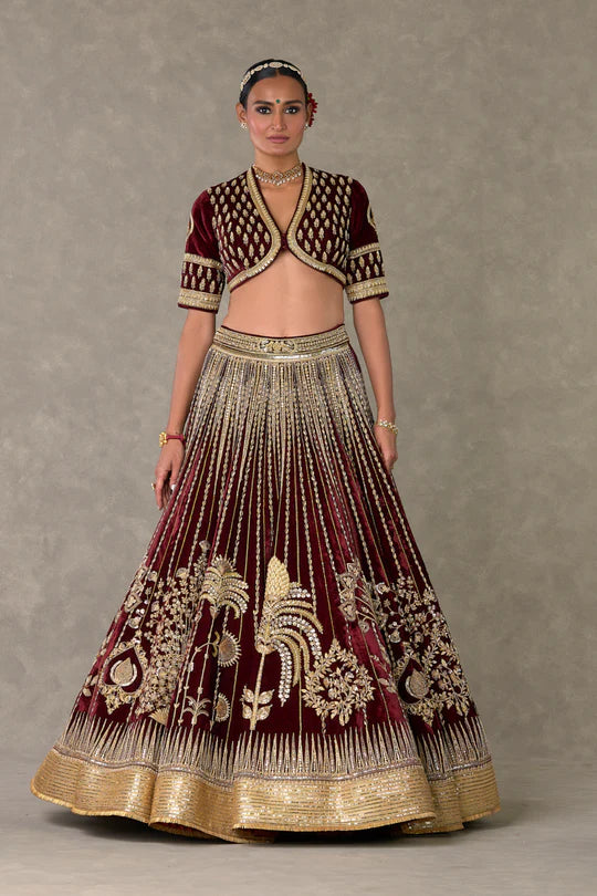 Wine Dil-Chidiya Lehenga