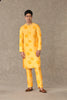 Yellow Gulaab Kurta Set With Pants
