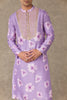 Lilac Parijat Kurta Set With Pants