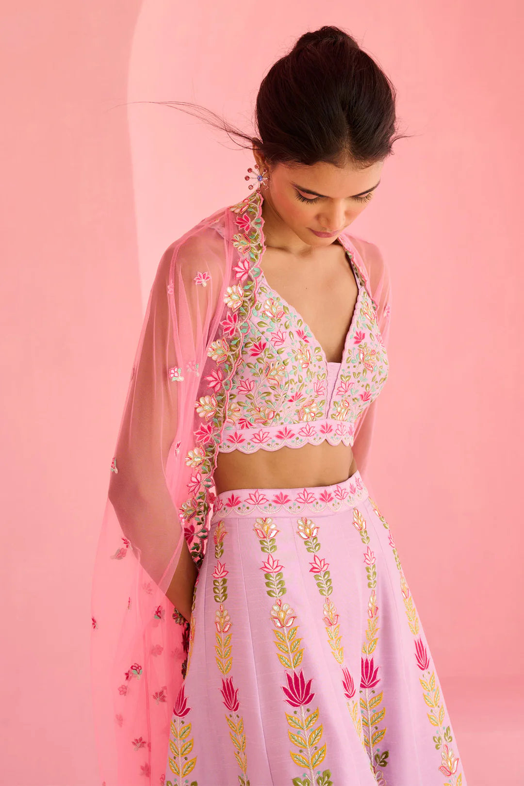 LAVENDER TULIP PALAZZO SET - Ready To Ship