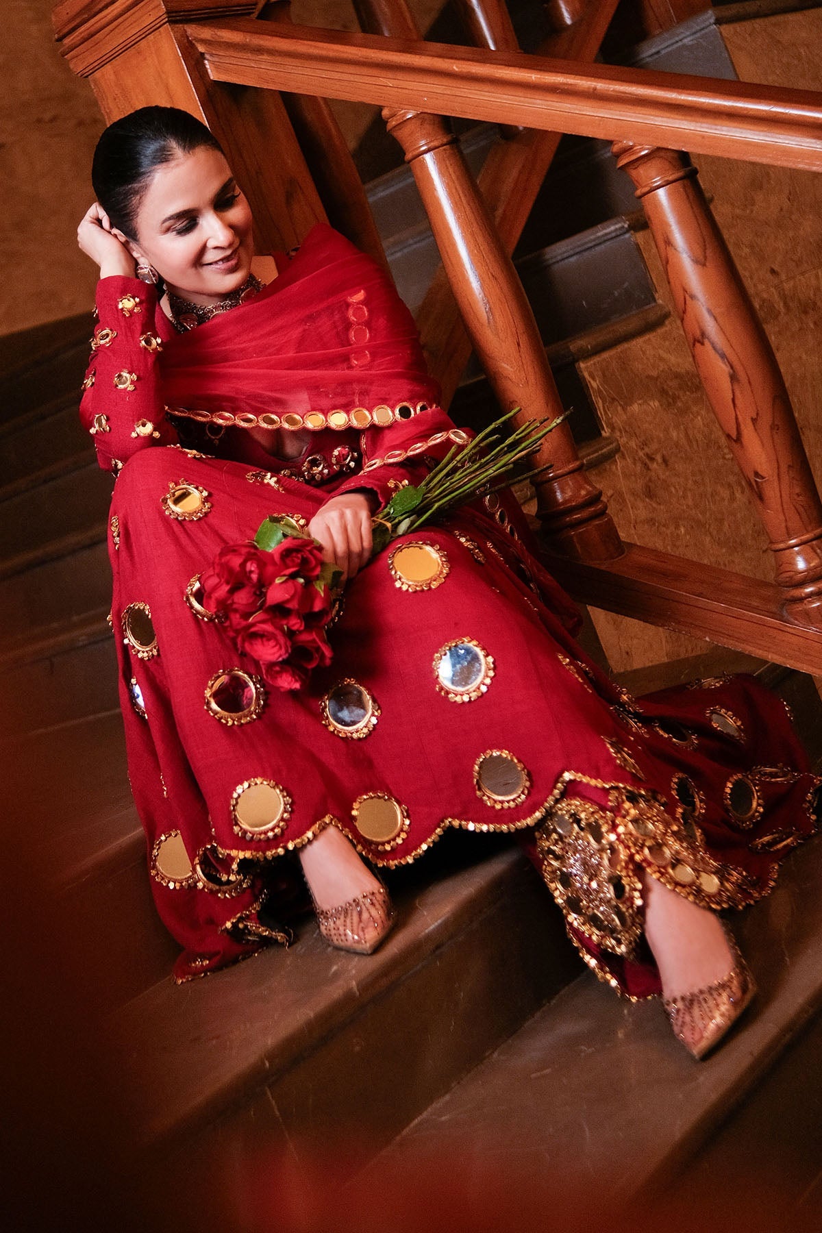 Divya Kapoor Gurwara in Inara Anarkali