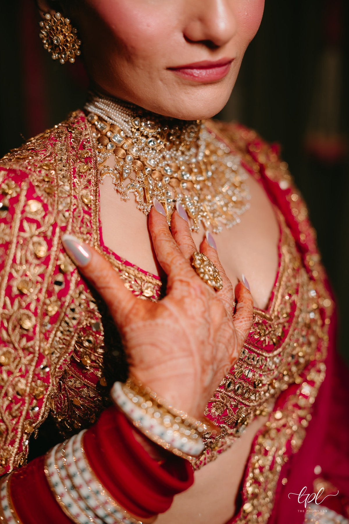 Shauna Gautam in Rani Pink Bridal Lehenga Set