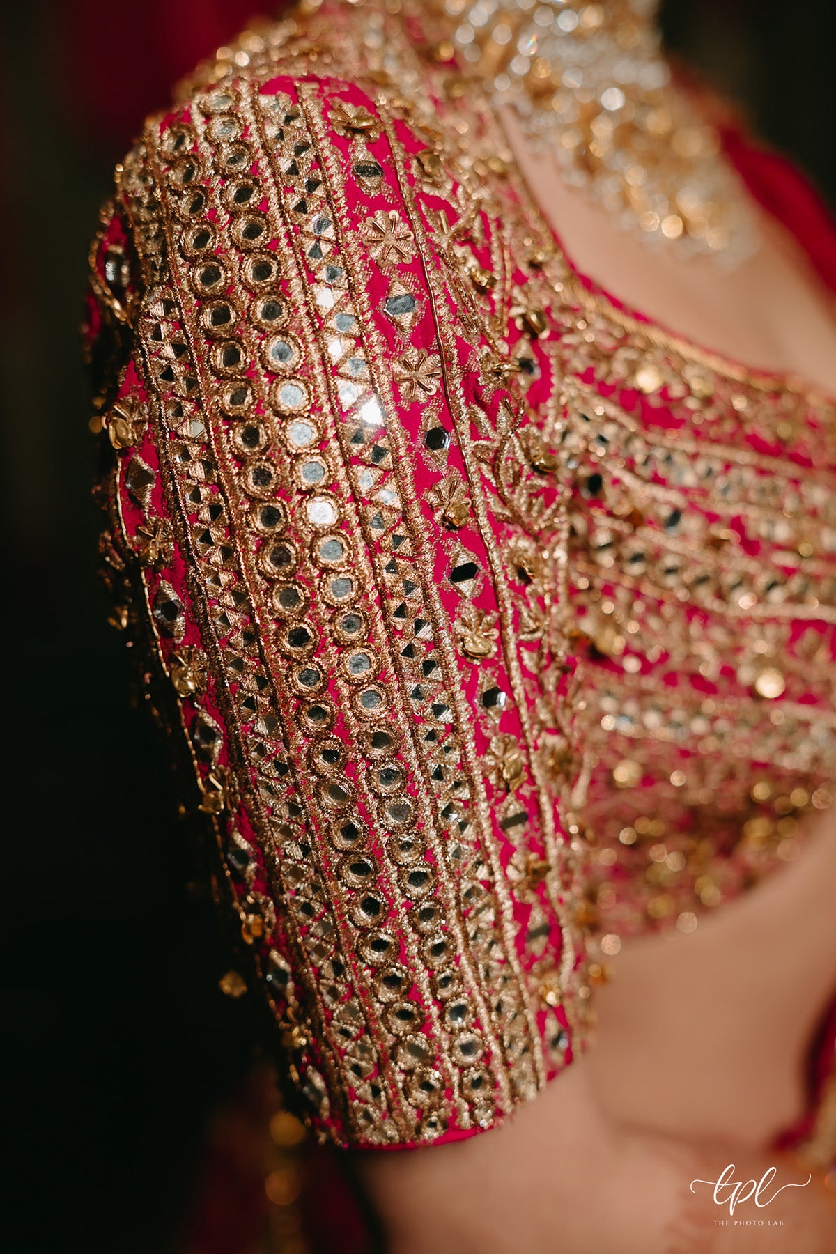 Shauna Gautam in Rani Pink Bridal Lehenga Set