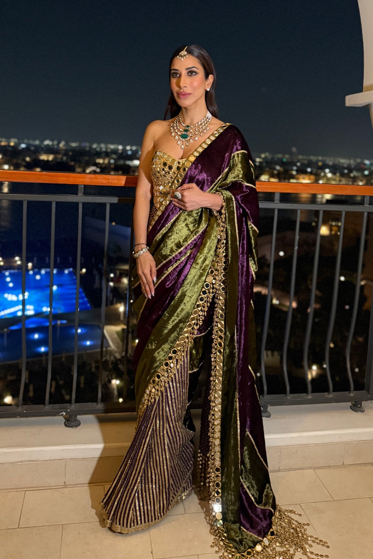 Sophie Choudry in Jahan-e-ishq Saree