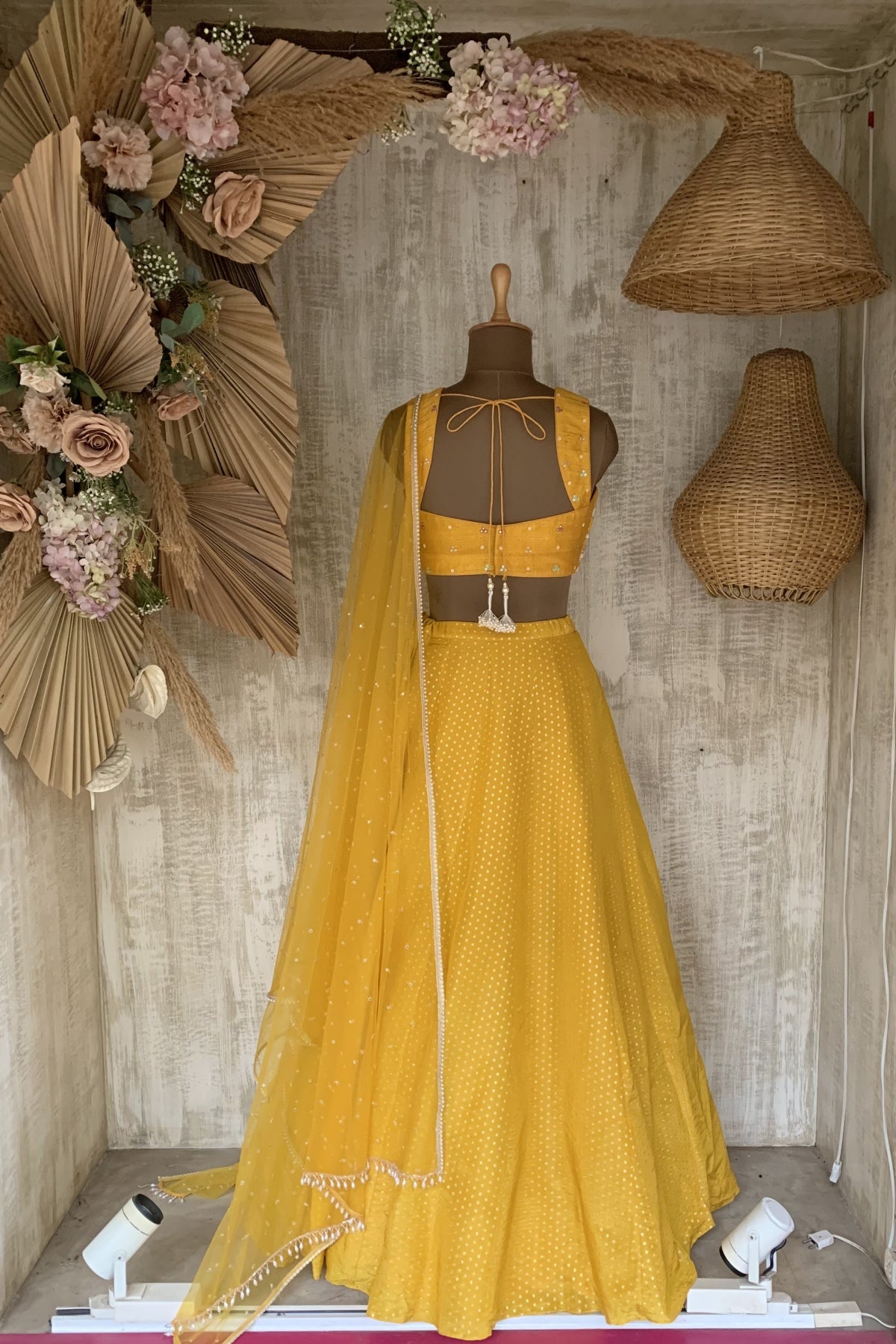 Yellow Mina Skirt - Ready to ship