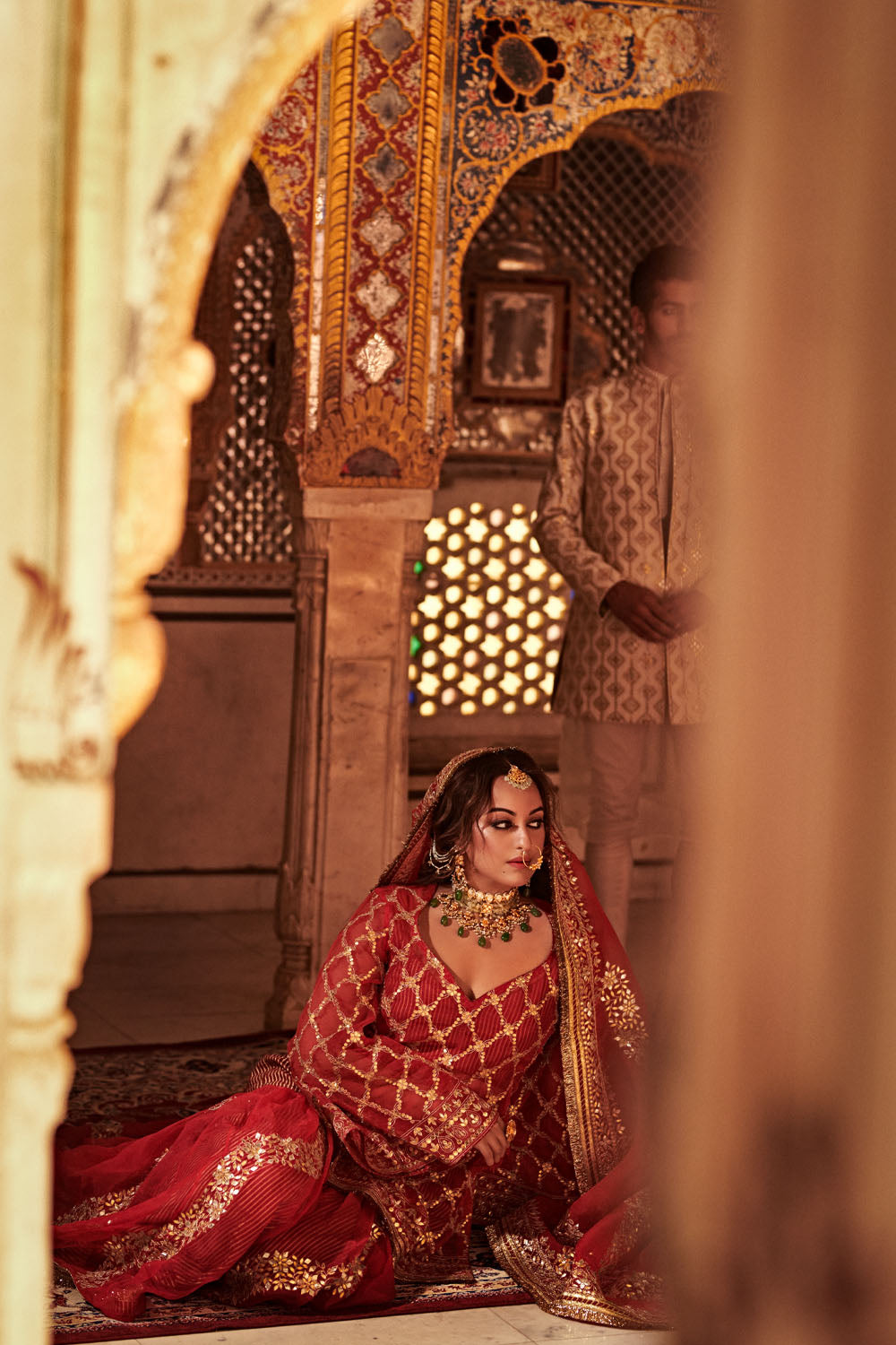 Sonakshi Sinha in Kaifiyat Sharara Set