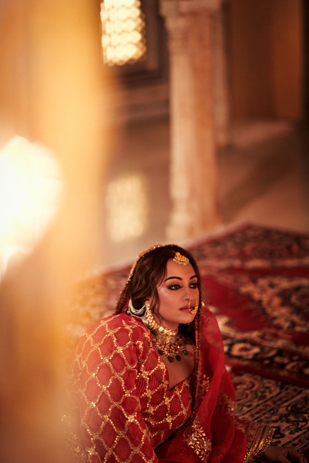 Sonakshi Sinha in Kaifiyat Sharara Set