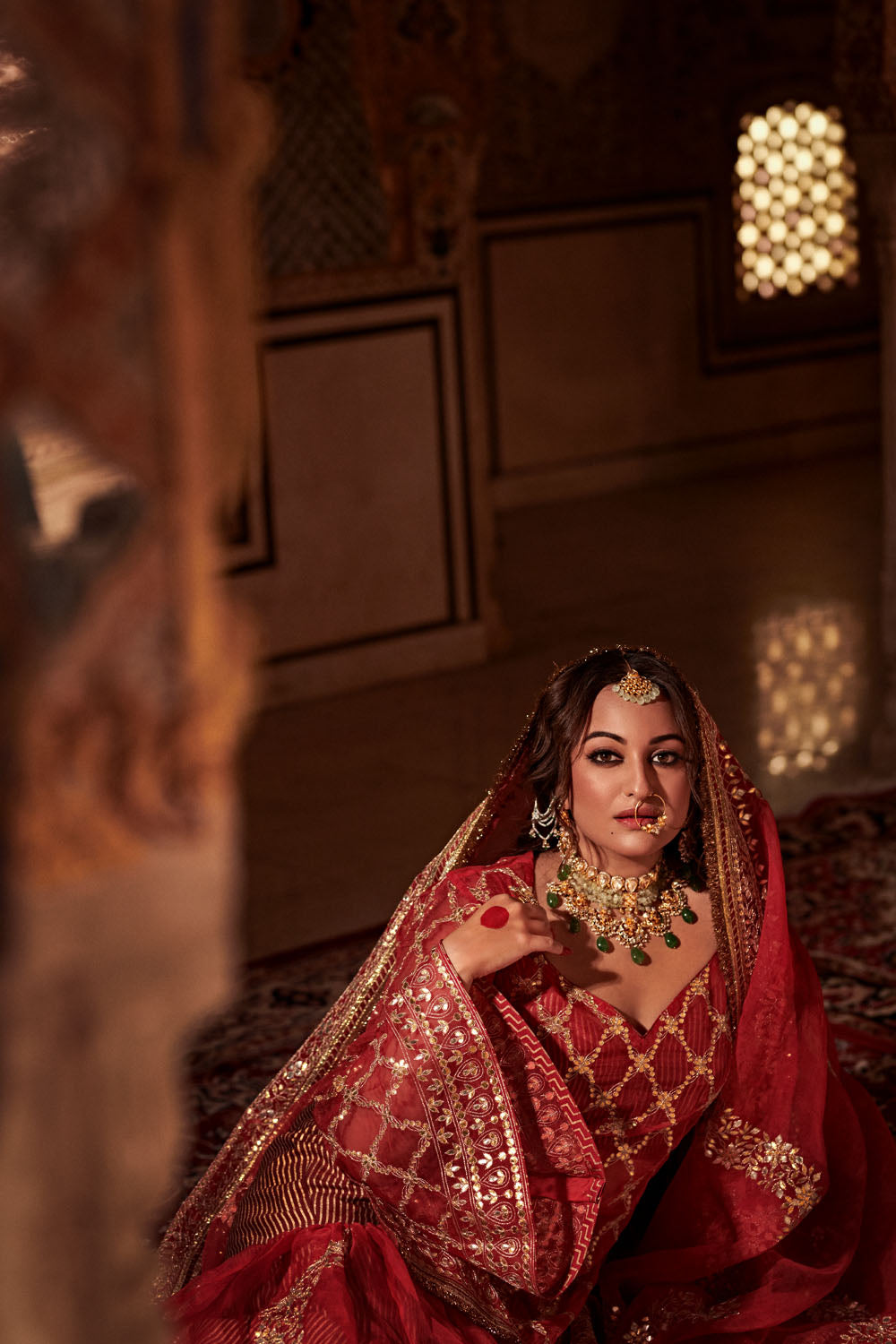 Sonakshi Sinha in Kaifiyat Sharara Set