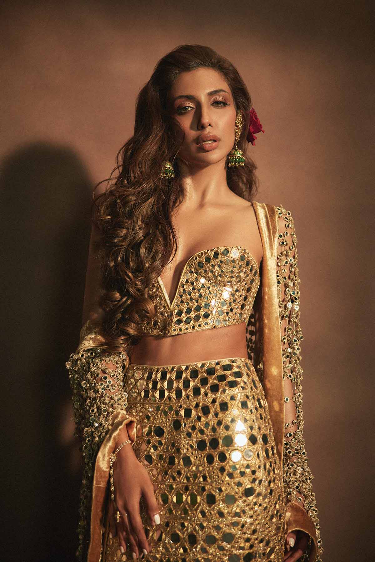 Arissa in Tarakshi Lehenga Set