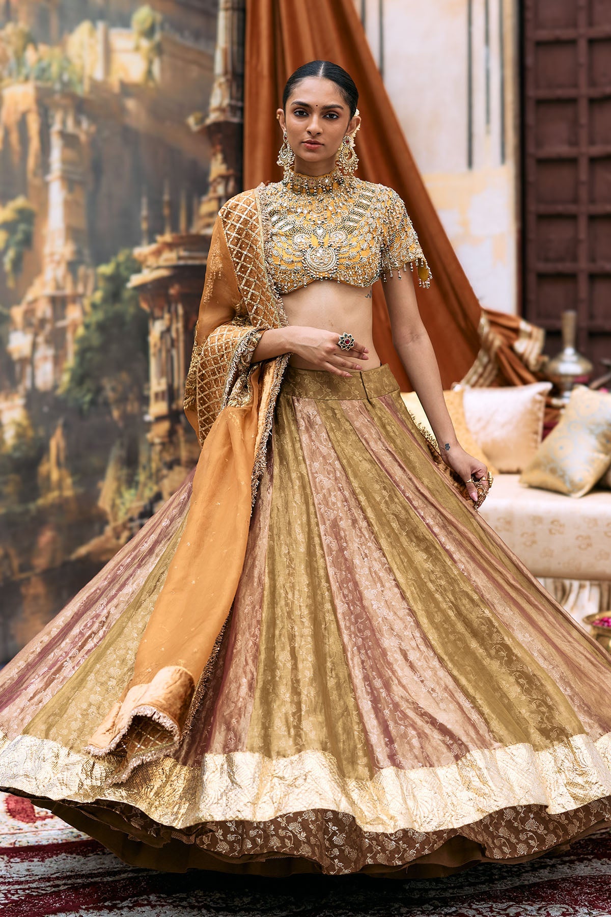 Pravarnika Lehenga Set-C