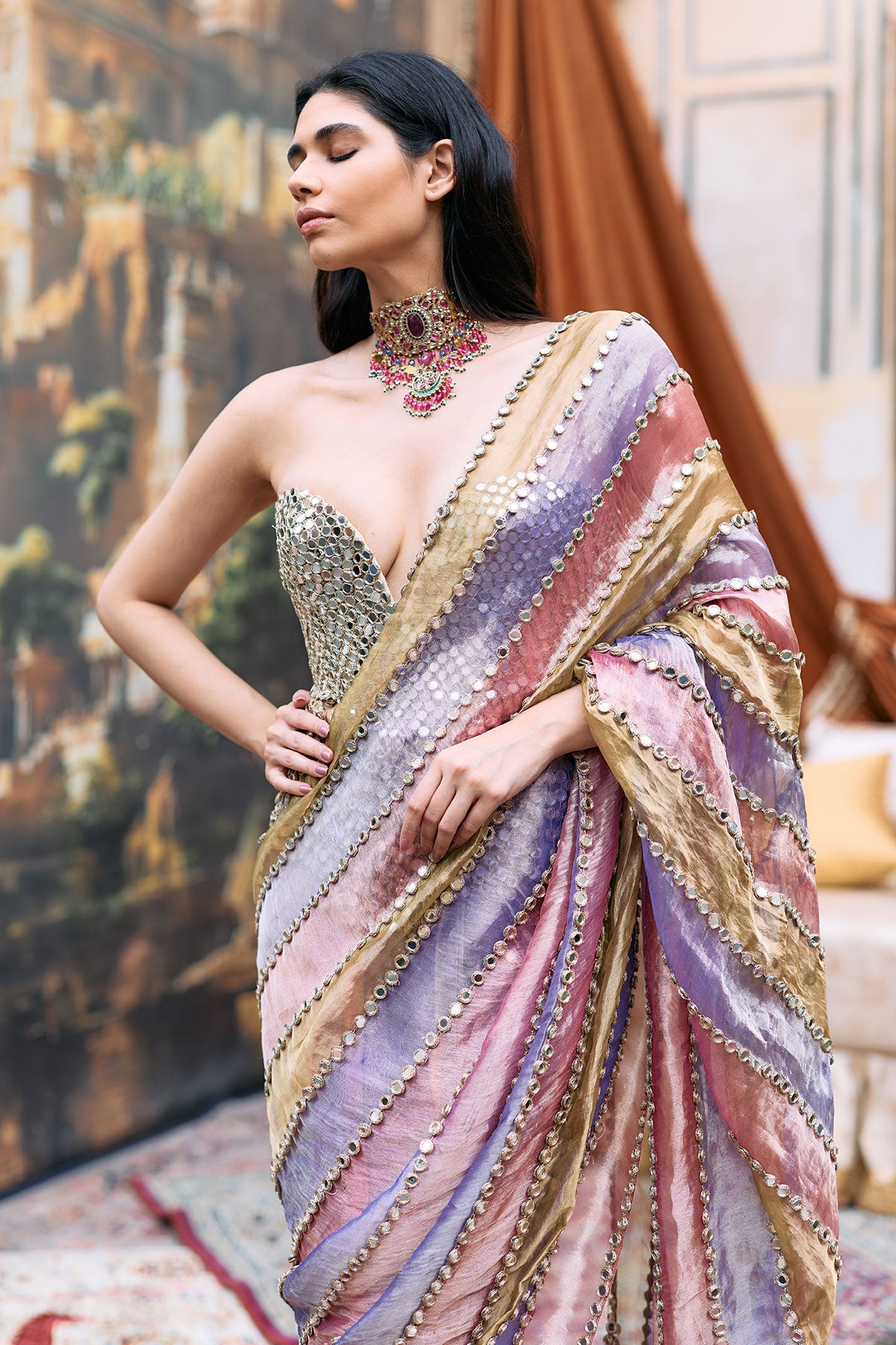 Rangmala Saree Set-B