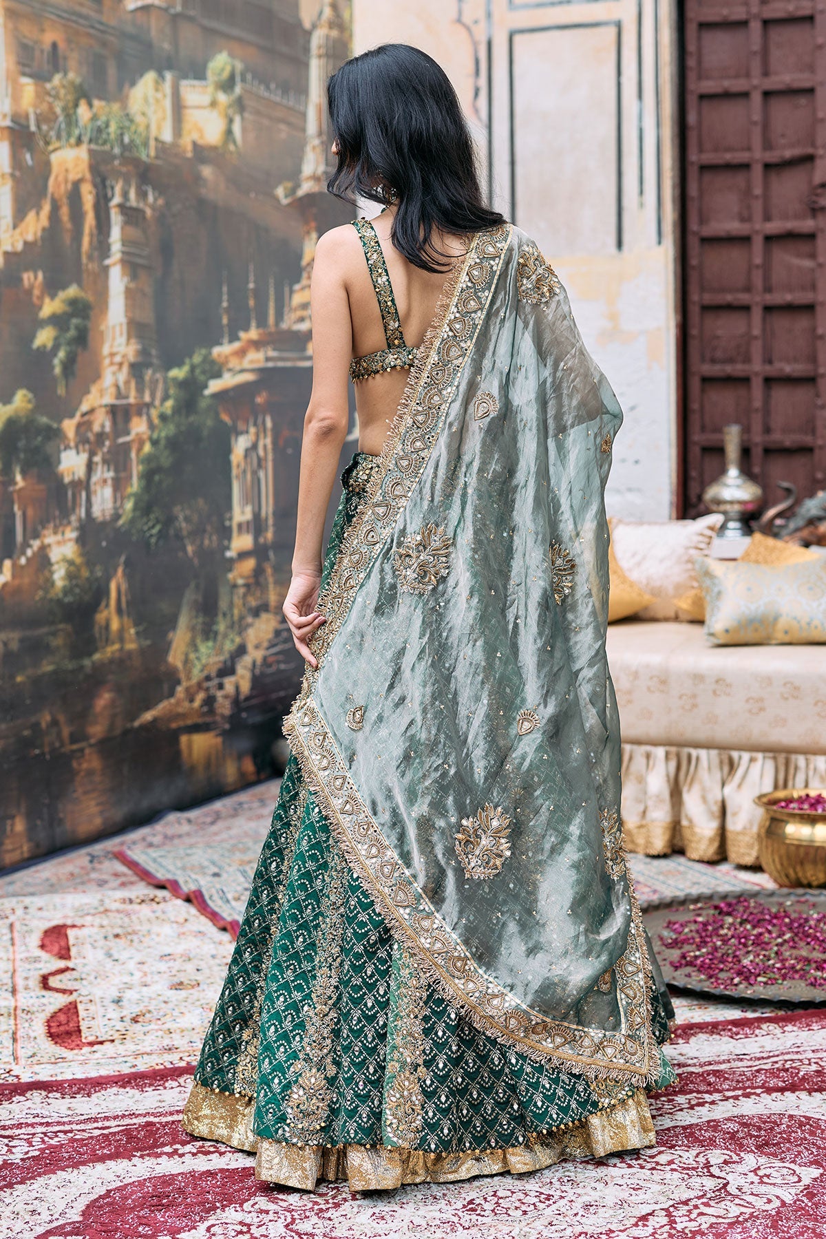 Vaidurya Lehenga Set-B