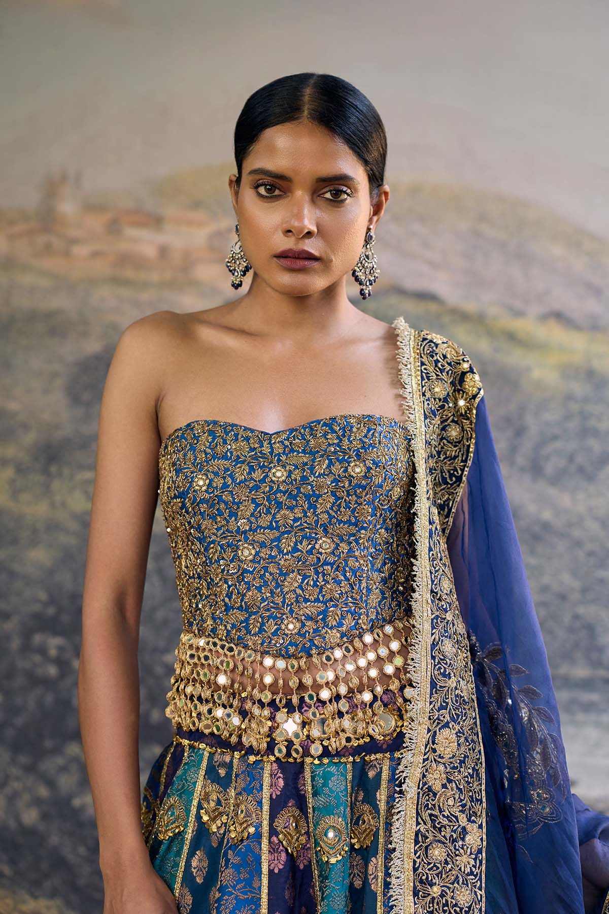 Neelratna Brocade Lehenga Set