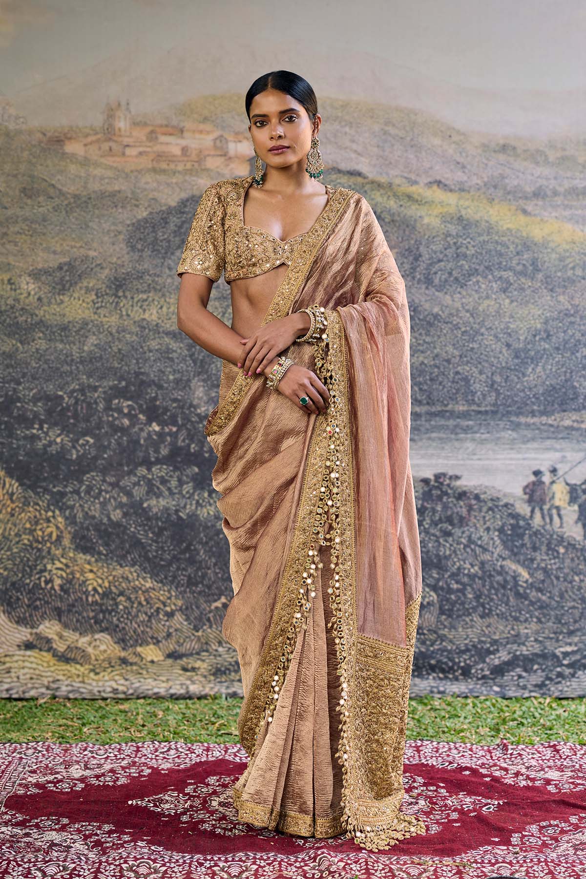 Trinaya Saree Set