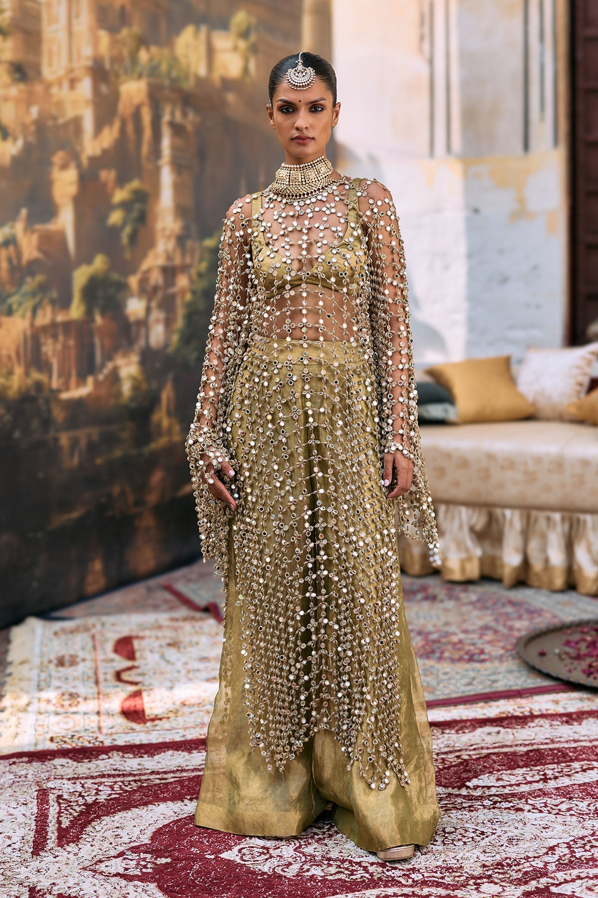 Chhavi Jaal Kurta Set