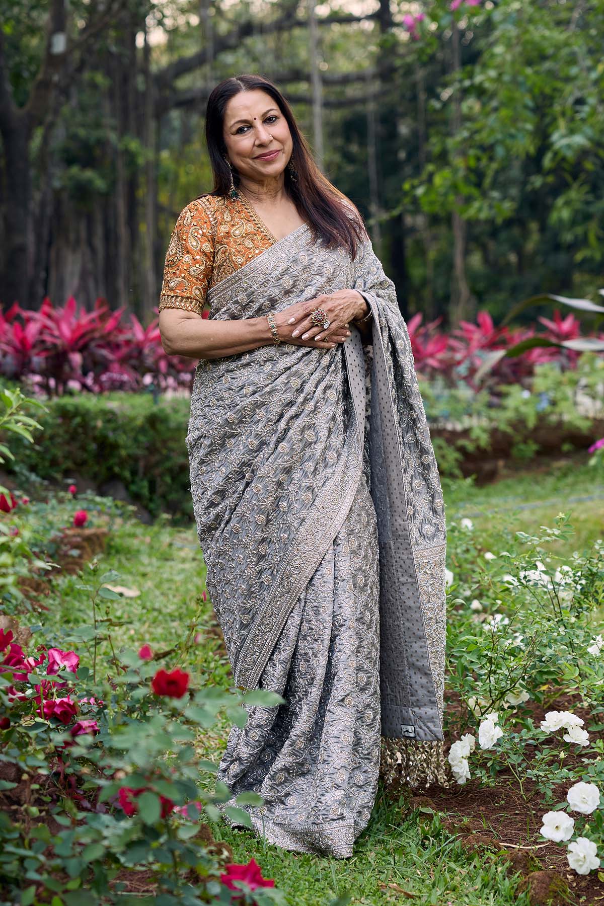 Chandi Rang Heritage Saree Set