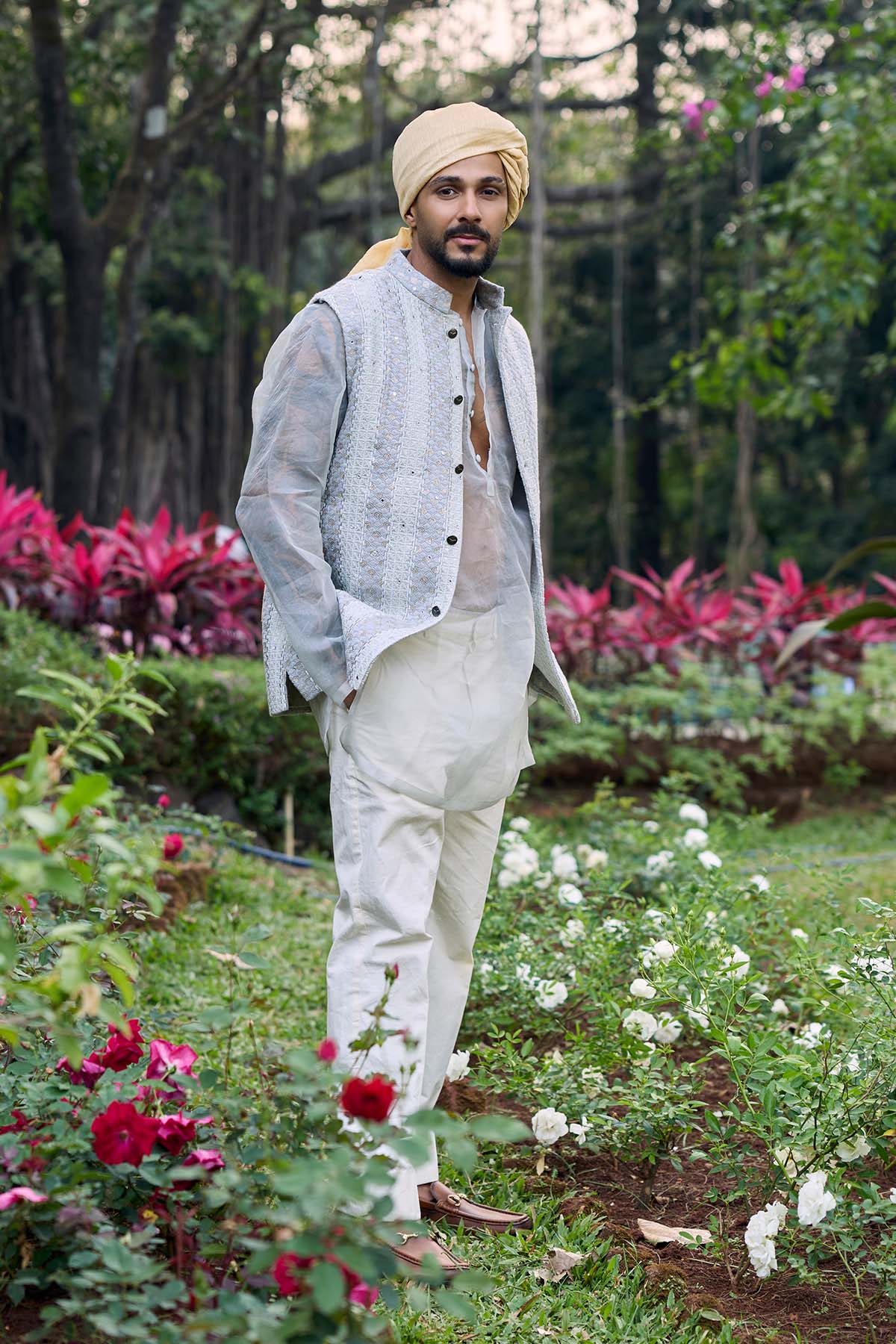 Zoravar Chikankari Bandi Set-B